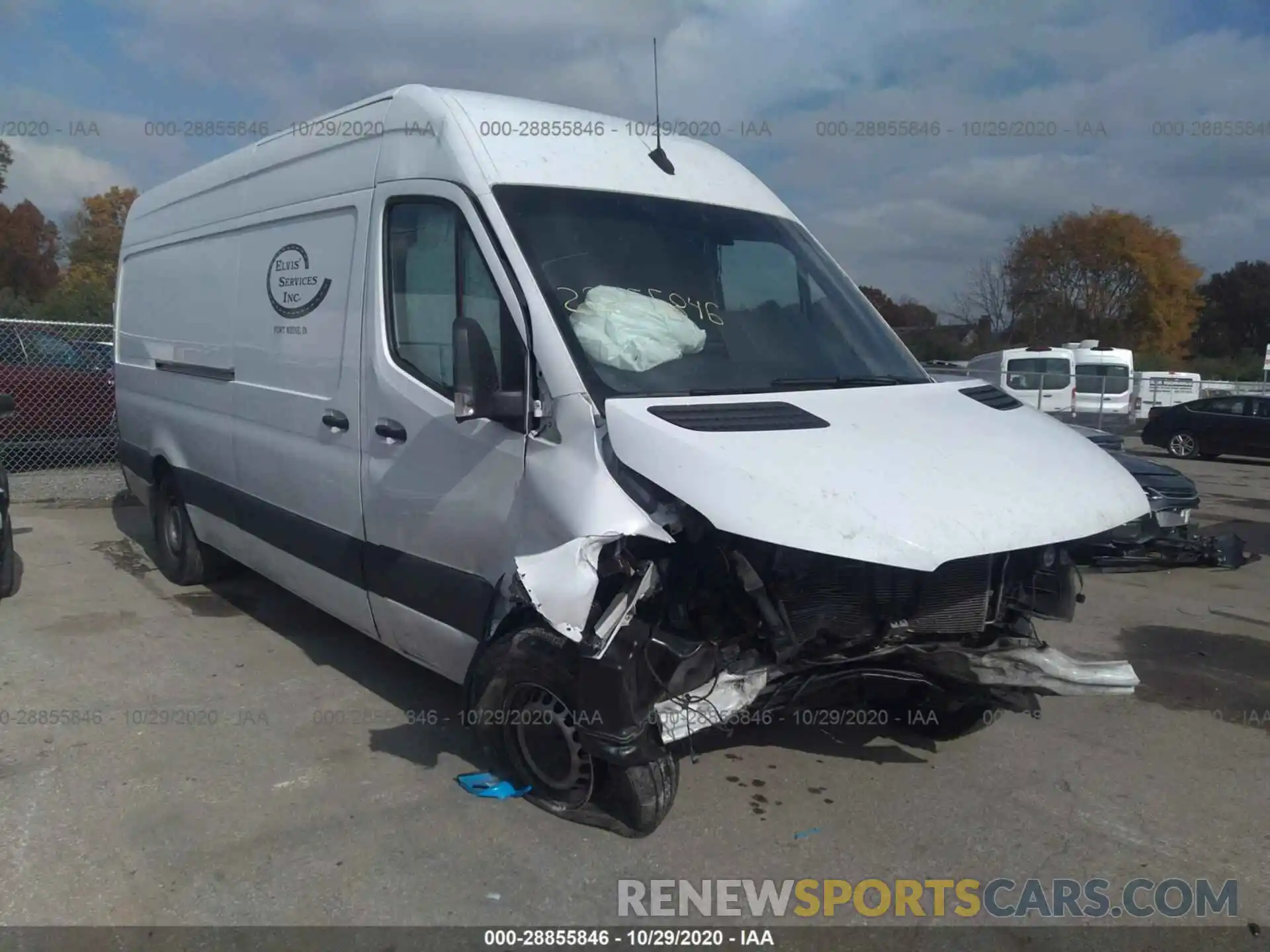 1 Photograph of a damaged car WD4PF1CD5KP040687 MERCEDES-BENZ SPRINTER VAN 2019