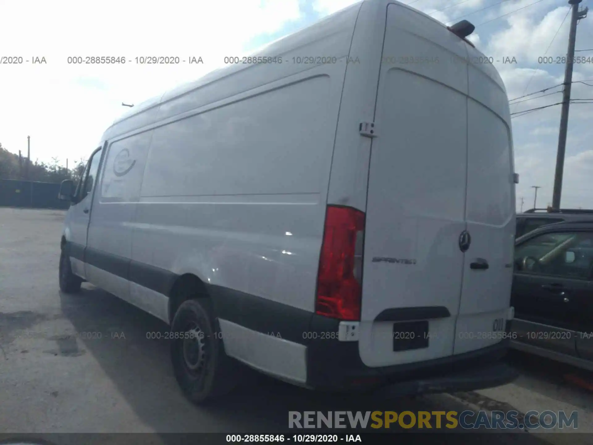 3 Фотография поврежденного автомобиля WD4PF1CD5KP040687 MERCEDES-BENZ SPRINTER VAN 2019