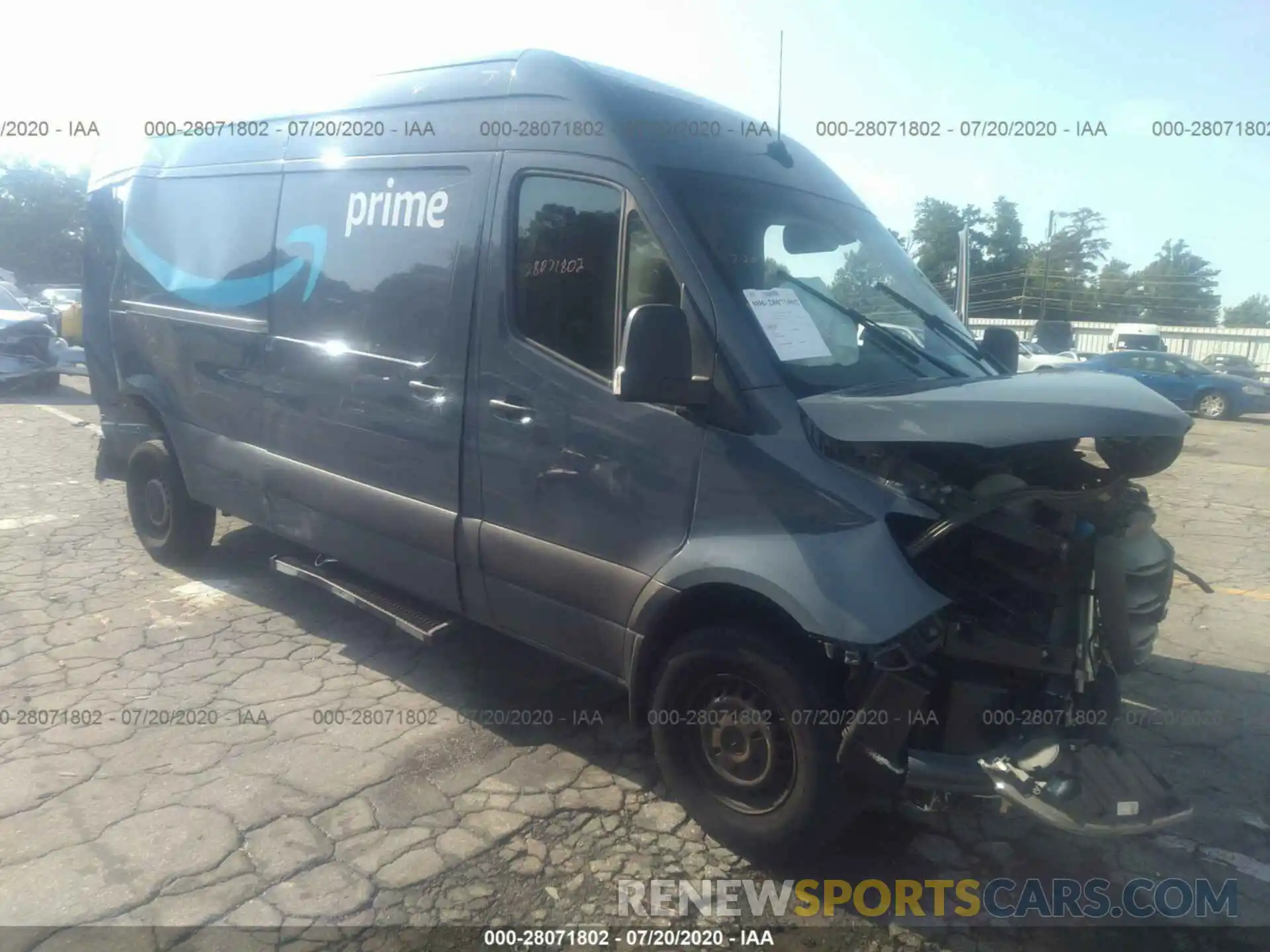 1 Photograph of a damaged car WD4PF1CD5KP108597 MERCEDES-BENZ SPRINTER VAN 2019