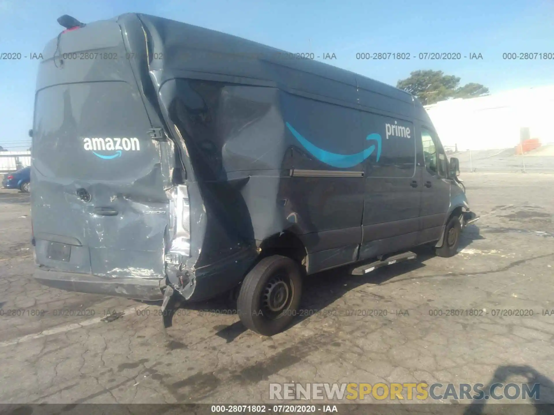 4 Фотография поврежденного автомобиля WD4PF1CD5KP108597 MERCEDES-BENZ SPRINTER VAN 2019