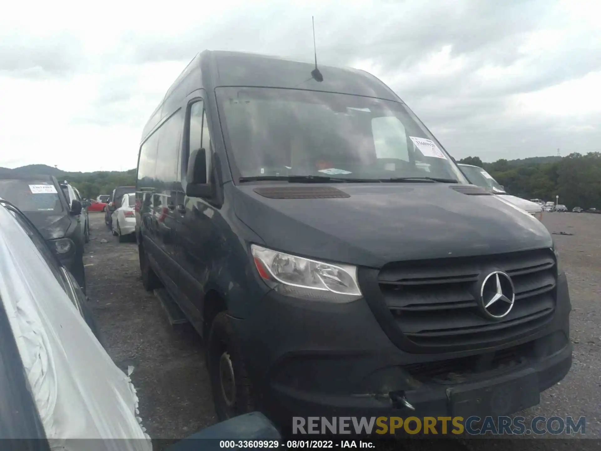 1 Photograph of a damaged car WD4PF1CD5KP124301 MERCEDES-BENZ SPRINTER VAN 2019