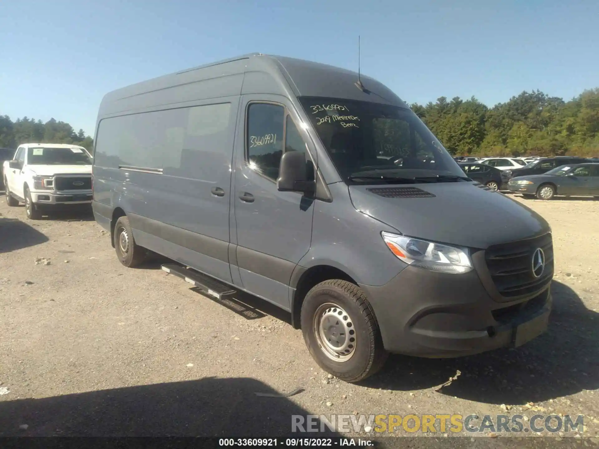 1 Photograph of a damaged car WD4PF1CD6KP132374 MERCEDES-BENZ SPRINTER VAN 2019