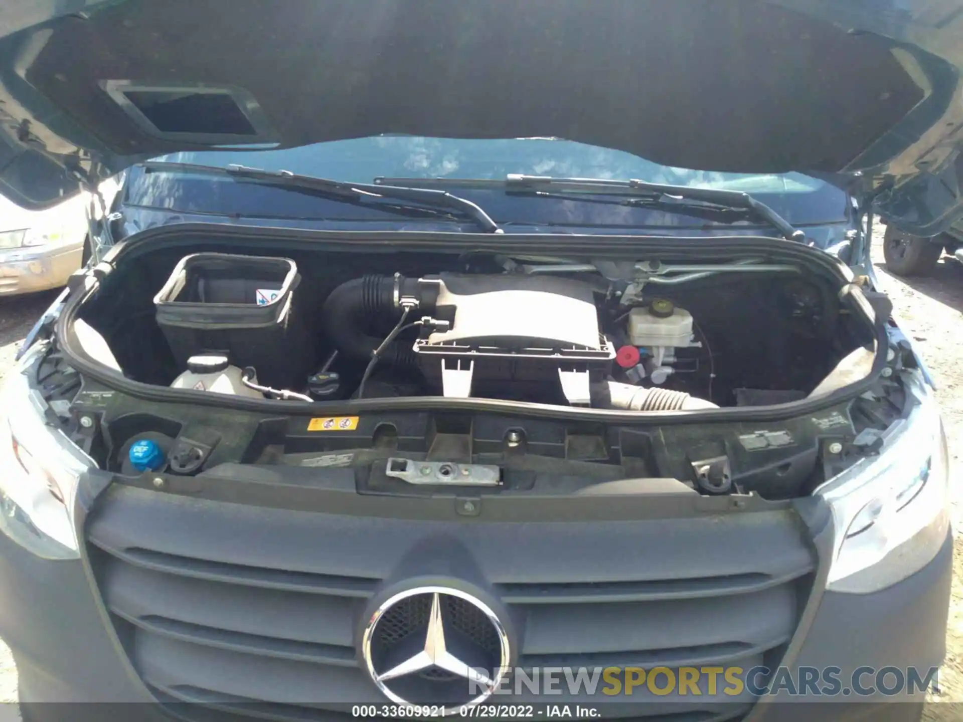 10 Photograph of a damaged car WD4PF1CD6KP132374 MERCEDES-BENZ SPRINTER VAN 2019