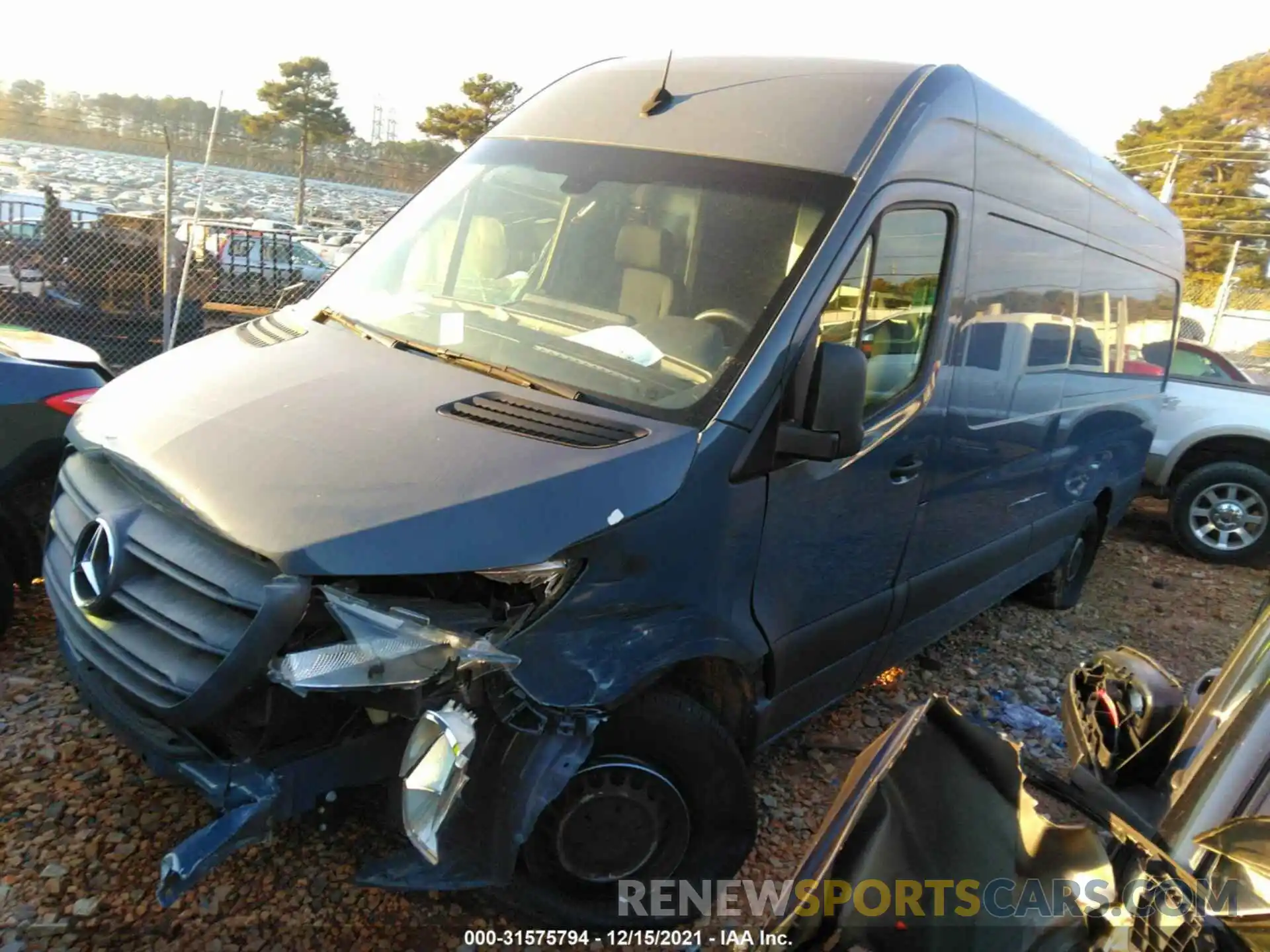 2 Photograph of a damaged car WD4PF1CD6KP146338 MERCEDES-BENZ SPRINTER VAN 2019