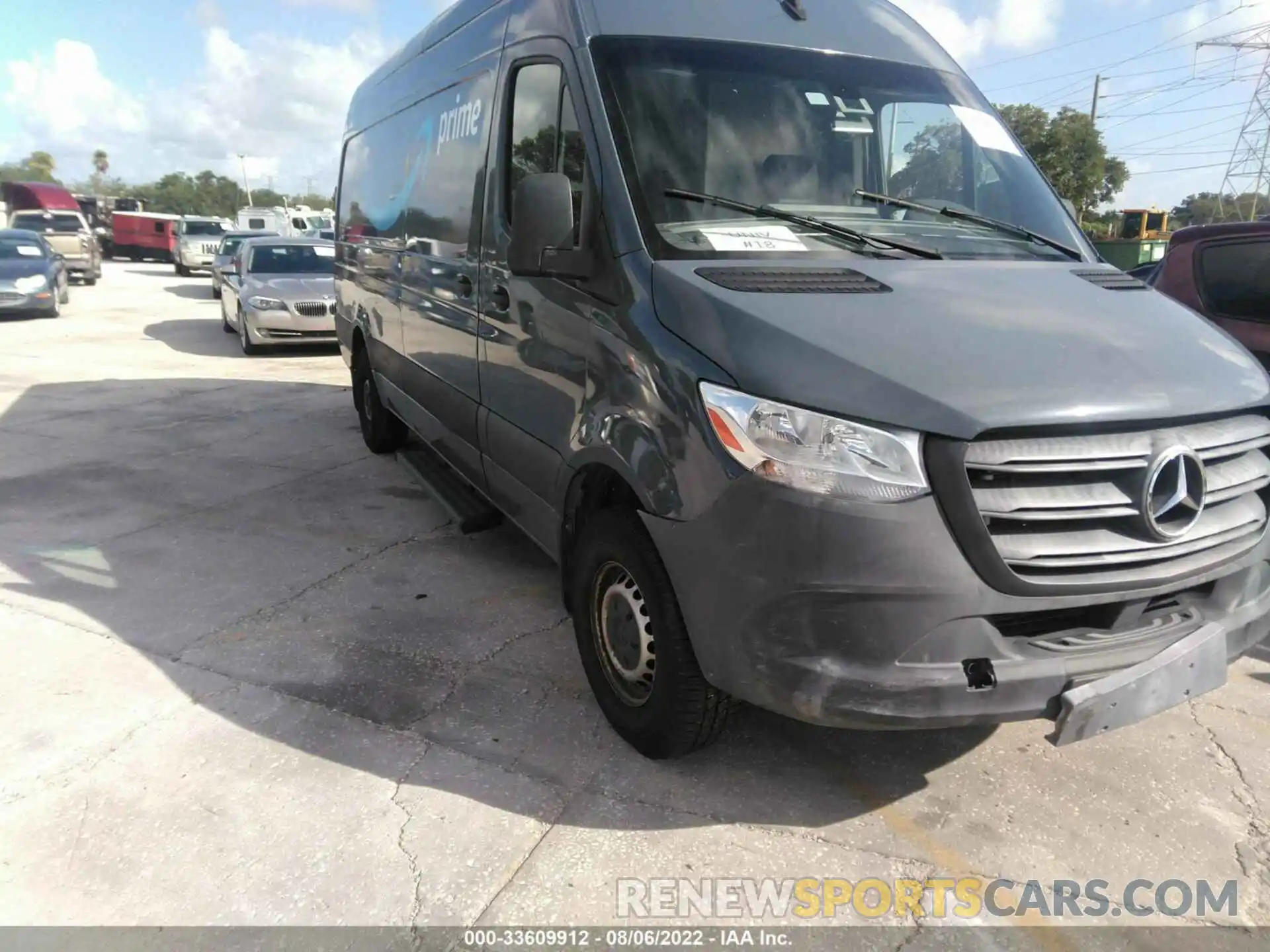 1 Photograph of a damaged car WD4PF1CD7KP113722 MERCEDES-BENZ SPRINTER VAN 2019