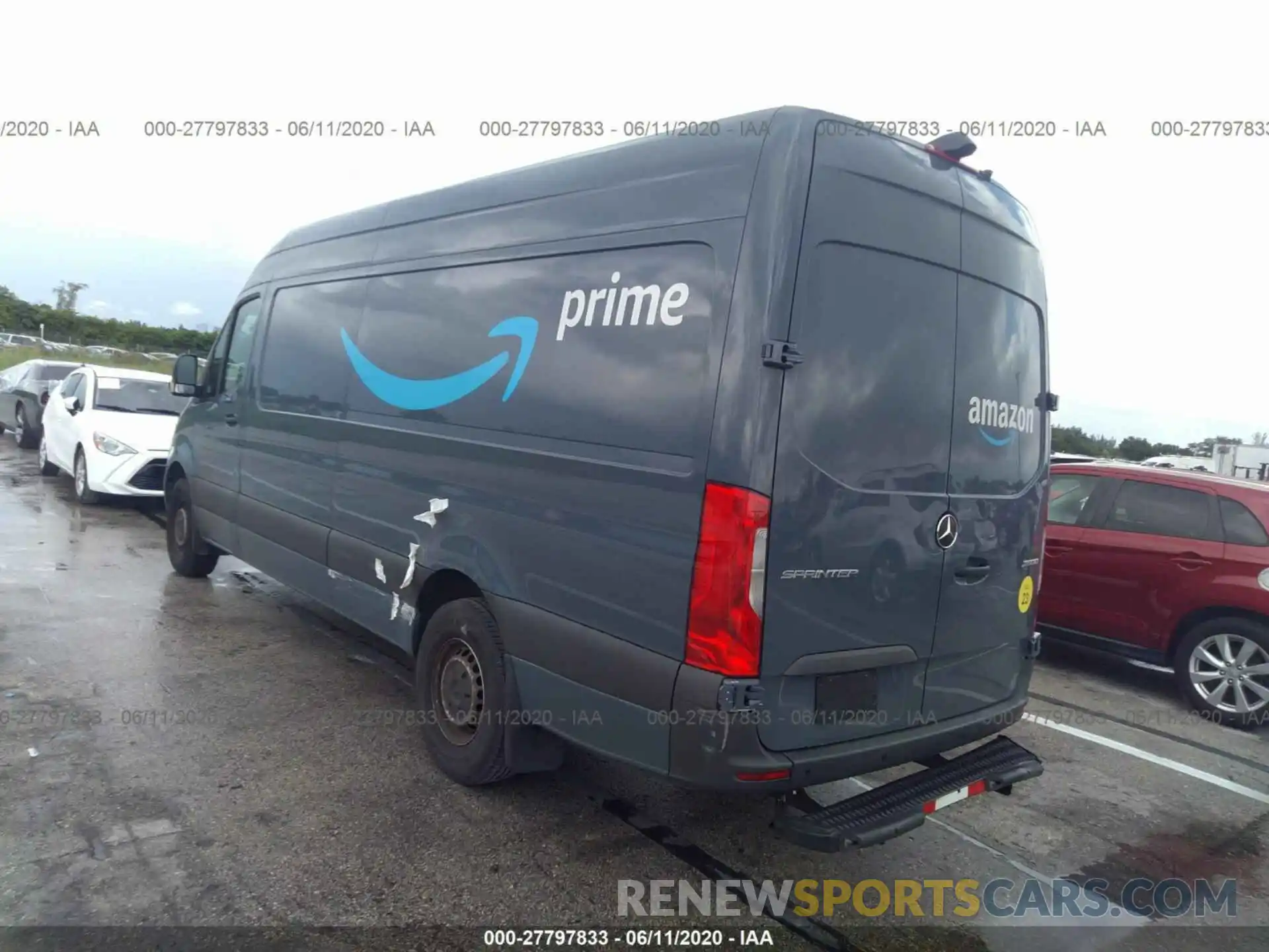 3 Photograph of a damaged car WD4PF1CD7KP150382 MERCEDES-BENZ SPRINTER VAN 2019