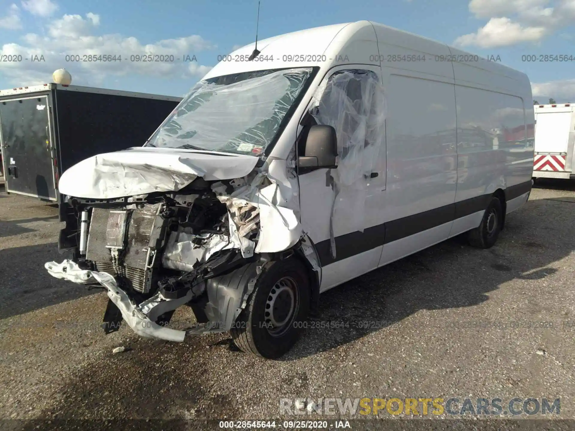 2 Photograph of a damaged car WD4PF1CD7KP158675 MERCEDES-BENZ SPRINTER VAN 2019