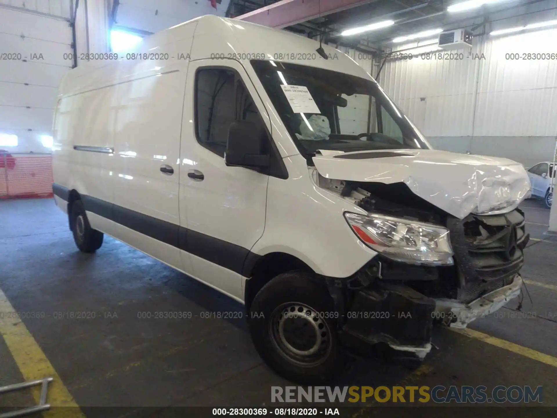 1 Photograph of a damaged car WD4PF1CD8KP069827 MERCEDES-BENZ SPRINTER VAN 2019