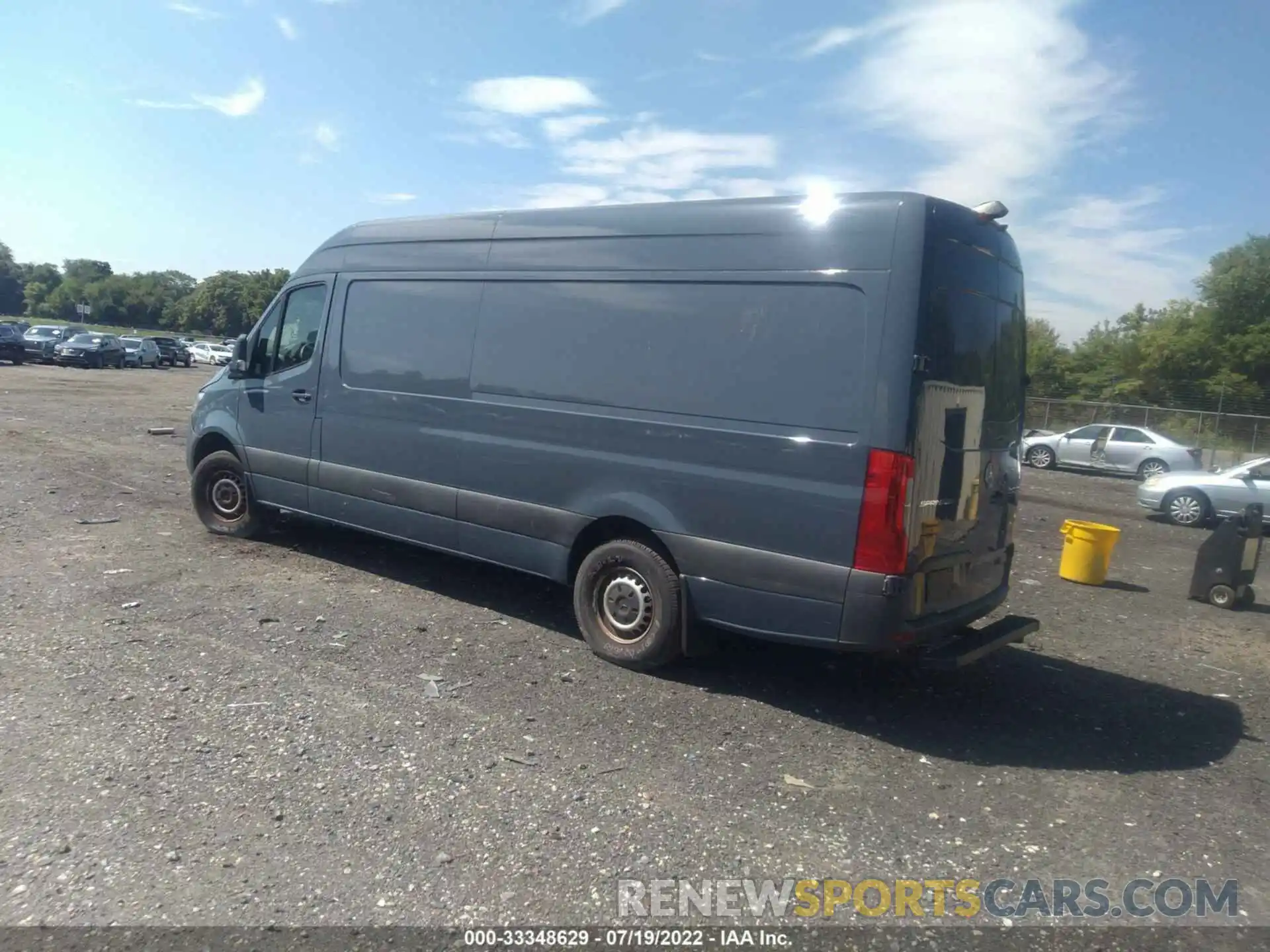 3 Фотография поврежденного автомобиля WD4PF1CD8KP147393 MERCEDES-BENZ SPRINTER VAN 2019