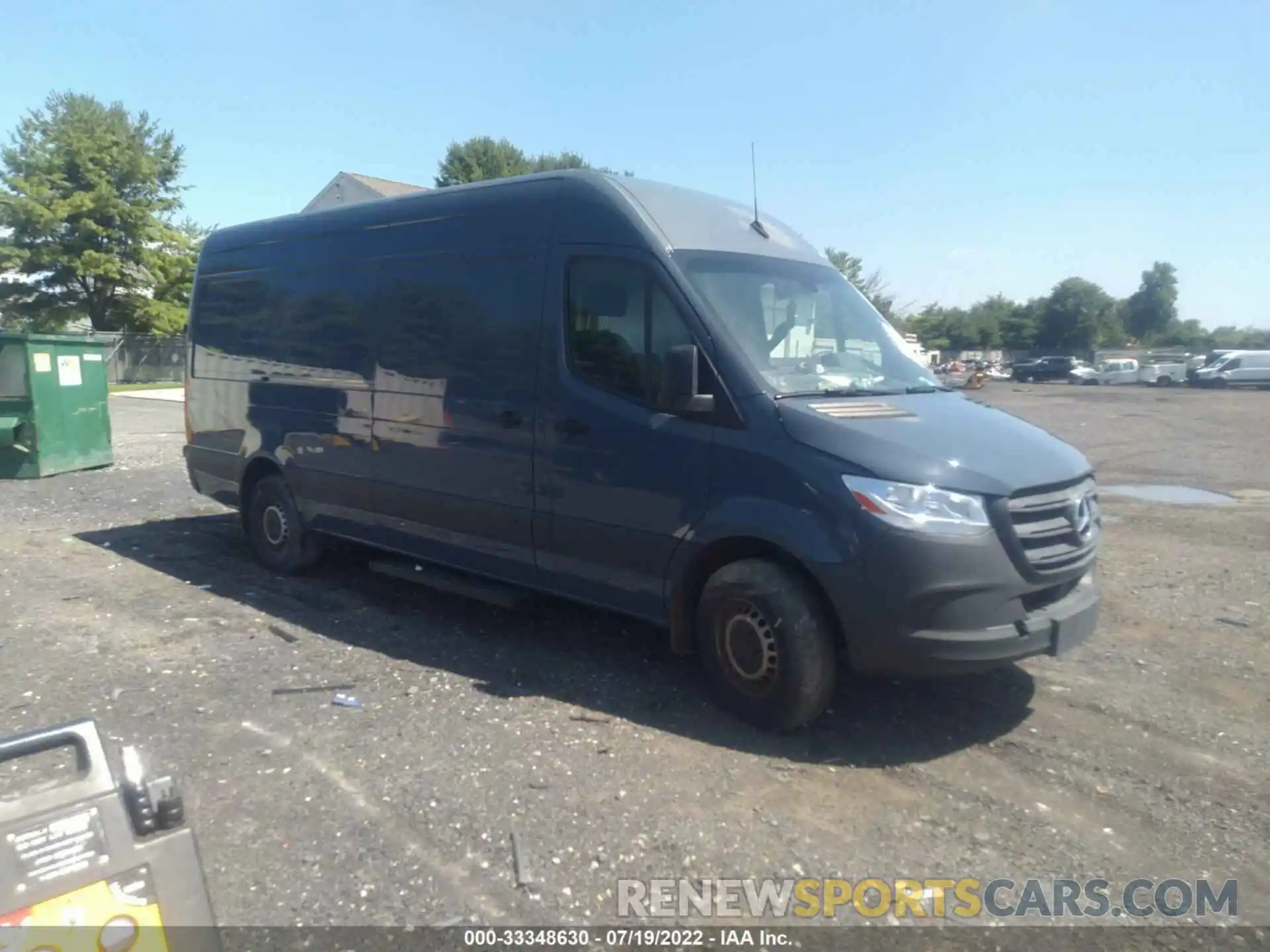 1 Photograph of a damaged car WD4PF1CD8KP147832 MERCEDES-BENZ SPRINTER VAN 2019