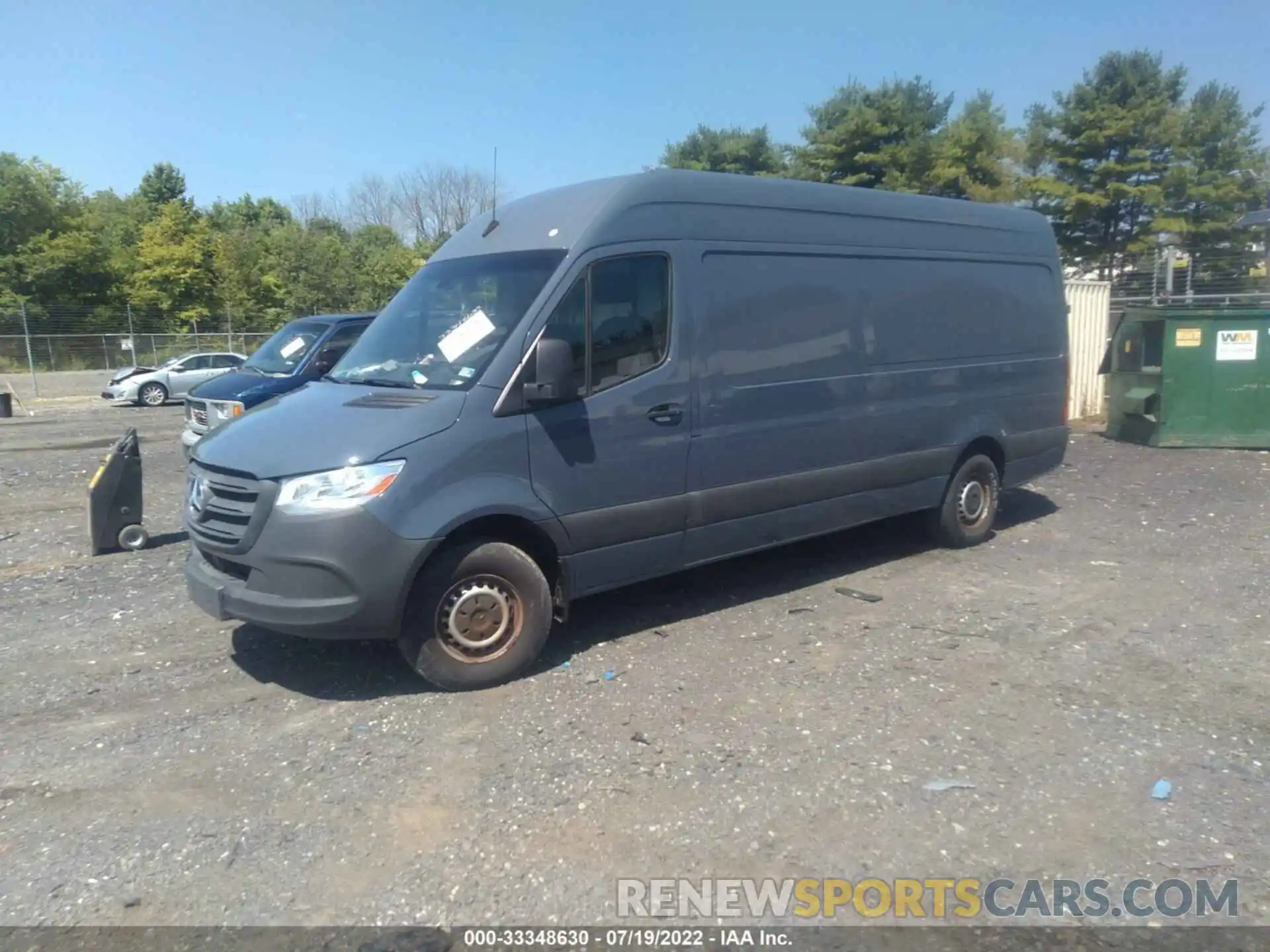 2 Фотография поврежденного автомобиля WD4PF1CD8KP147832 MERCEDES-BENZ SPRINTER VAN 2019