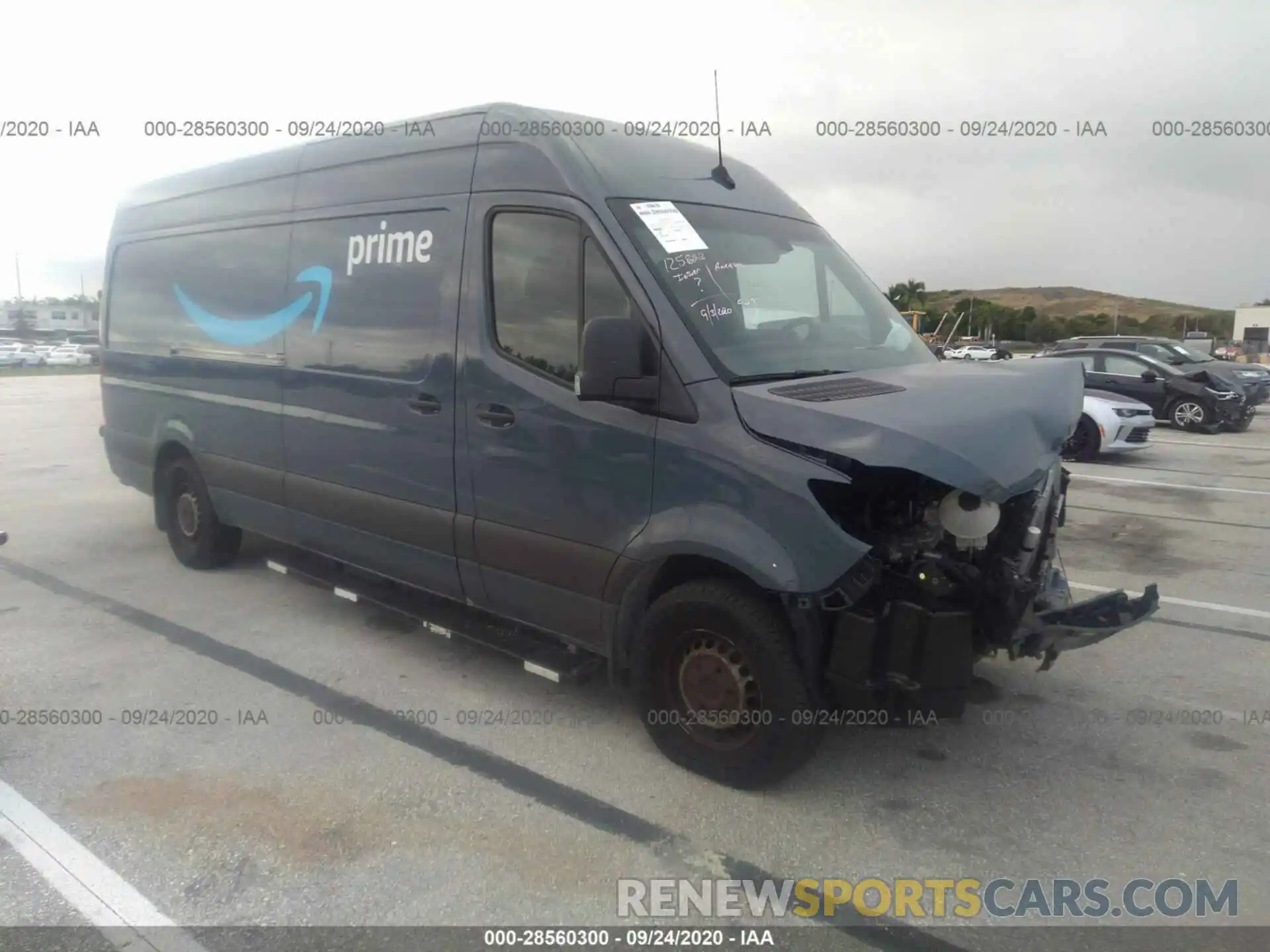 1 Фотография поврежденного автомобиля WD4PF1CD8KP149760 MERCEDES-BENZ SPRINTER VAN 2019