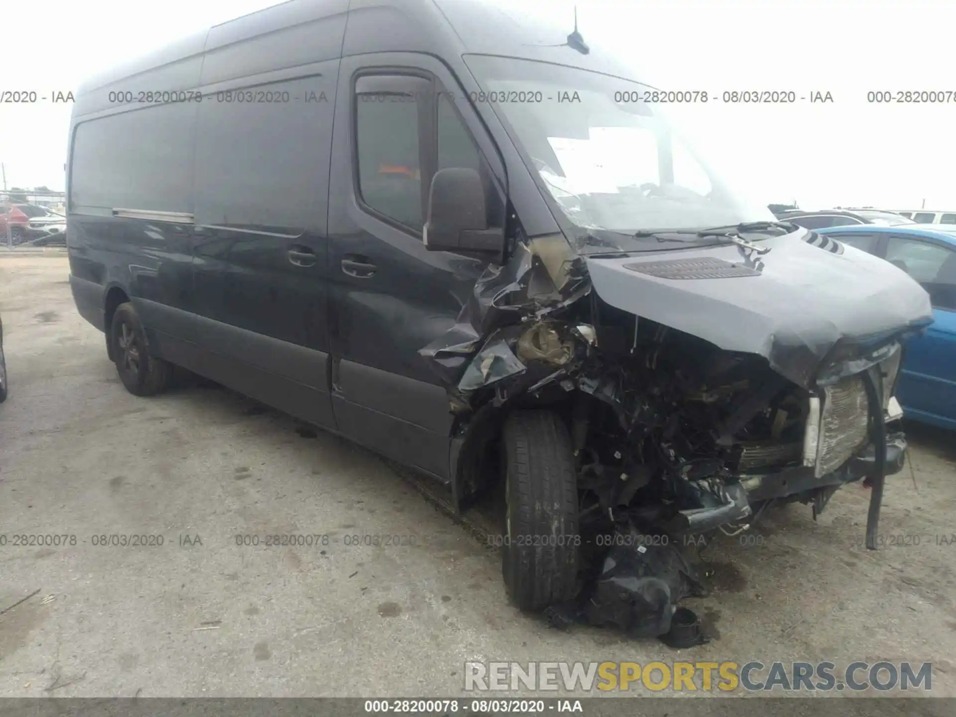 1 Photograph of a damaged car WD4PF1CD8KP163755 MERCEDES-BENZ SPRINTER VAN 2019