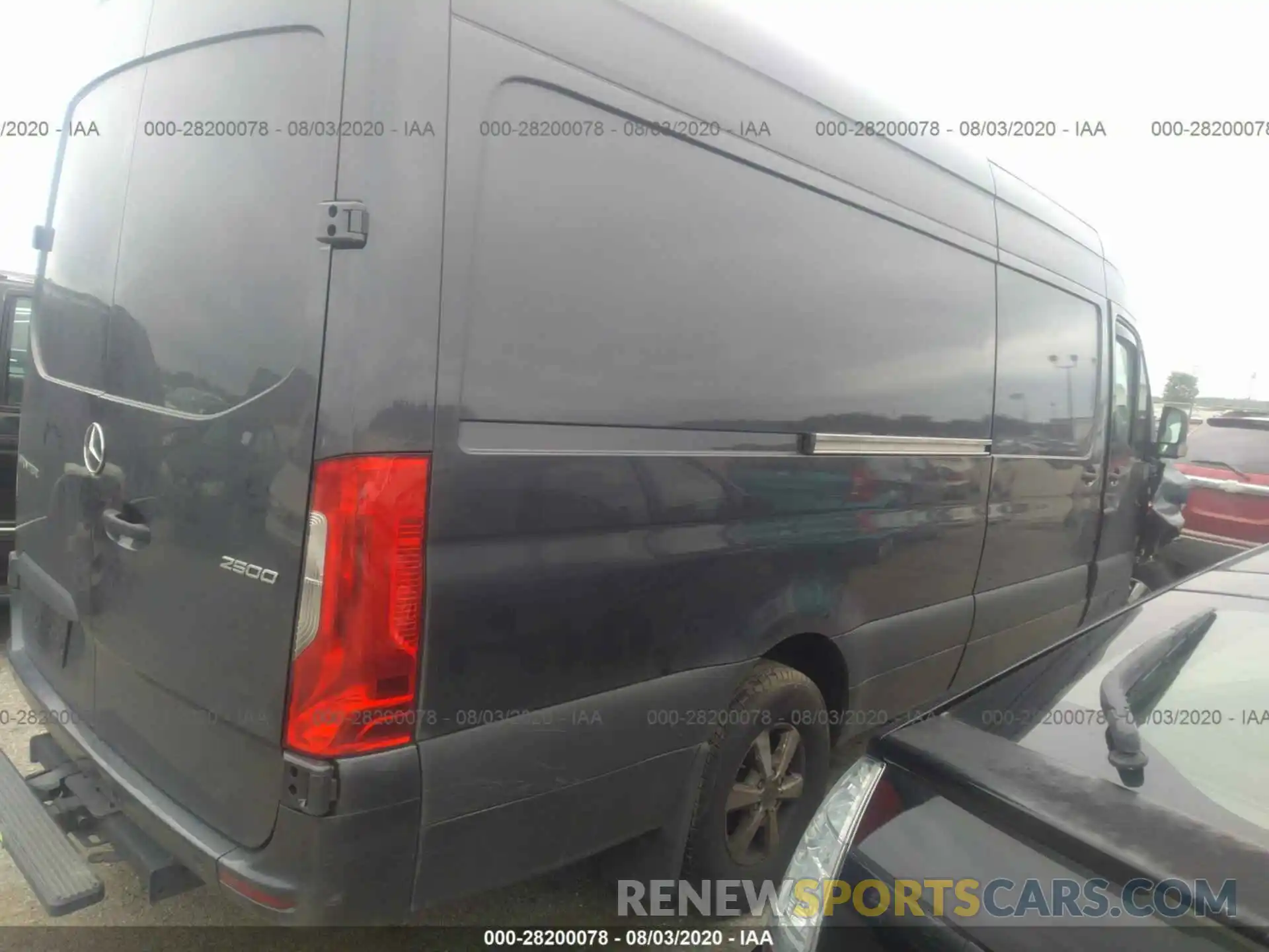 4 Фотография поврежденного автомобиля WD4PF1CD8KP163755 MERCEDES-BENZ SPRINTER VAN 2019