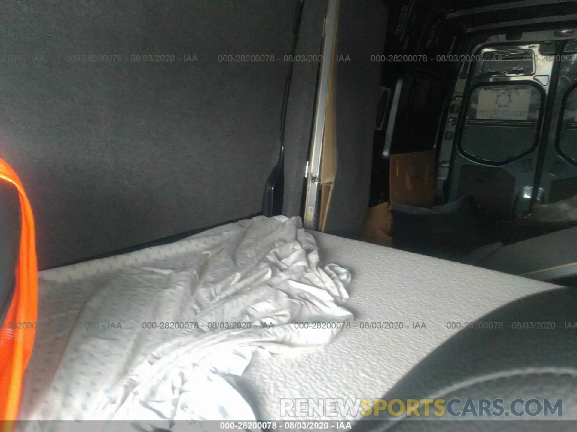 8 Фотография поврежденного автомобиля WD4PF1CD8KP163755 MERCEDES-BENZ SPRINTER VAN 2019