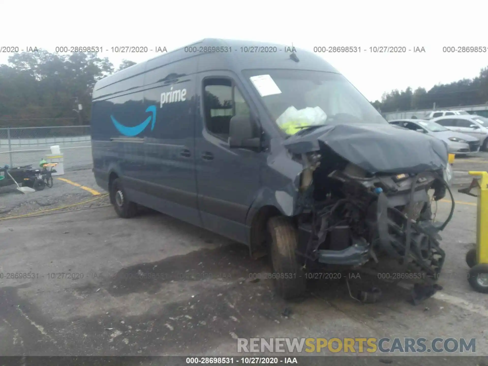 1 Photograph of a damaged car WD4PF1CD9KP114578 MERCEDES-BENZ SPRINTER VAN 2019