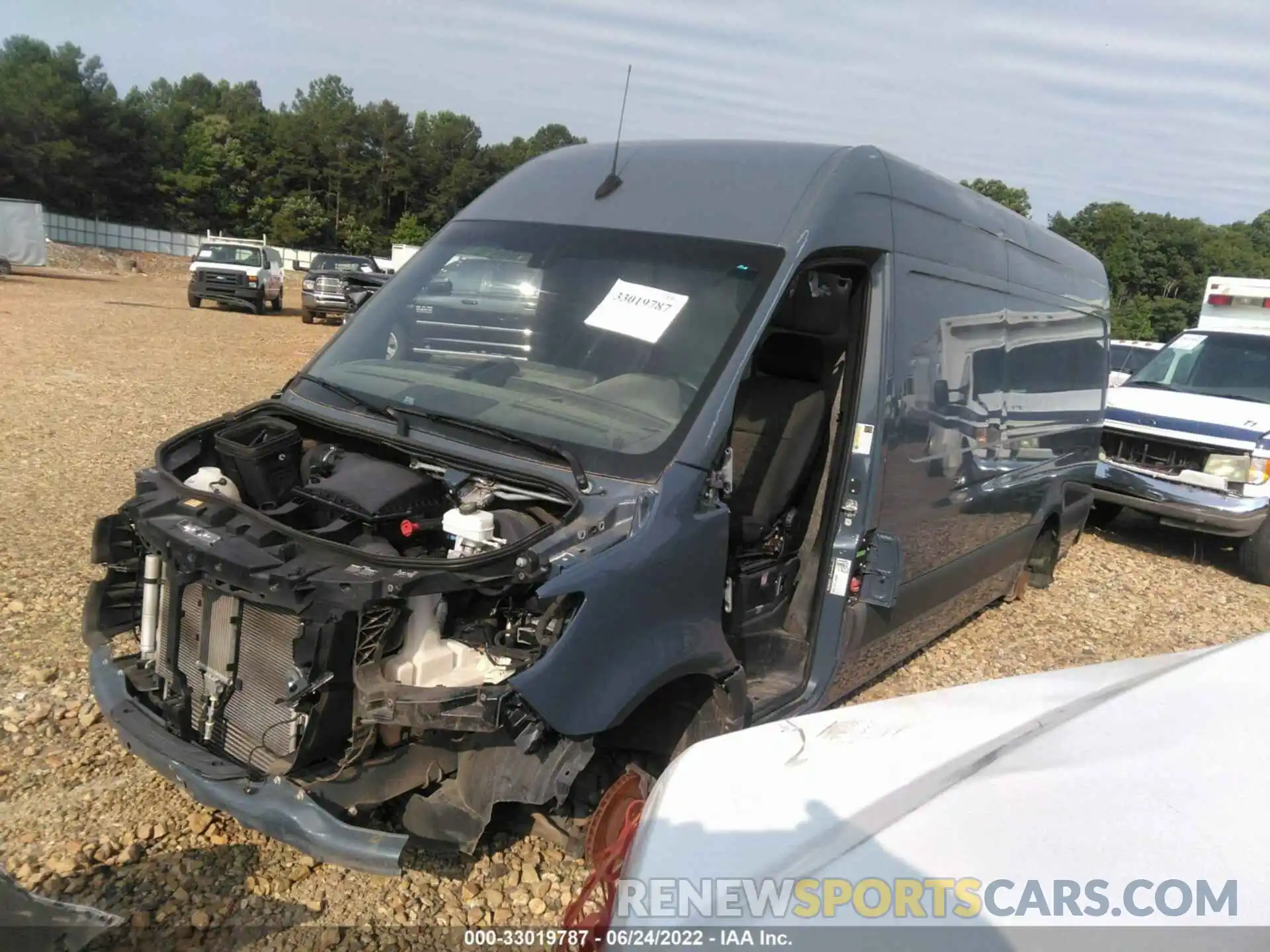 2 Photograph of a damaged car WD4PF1CD9KP124107 MERCEDES-BENZ SPRINTER VAN 2019