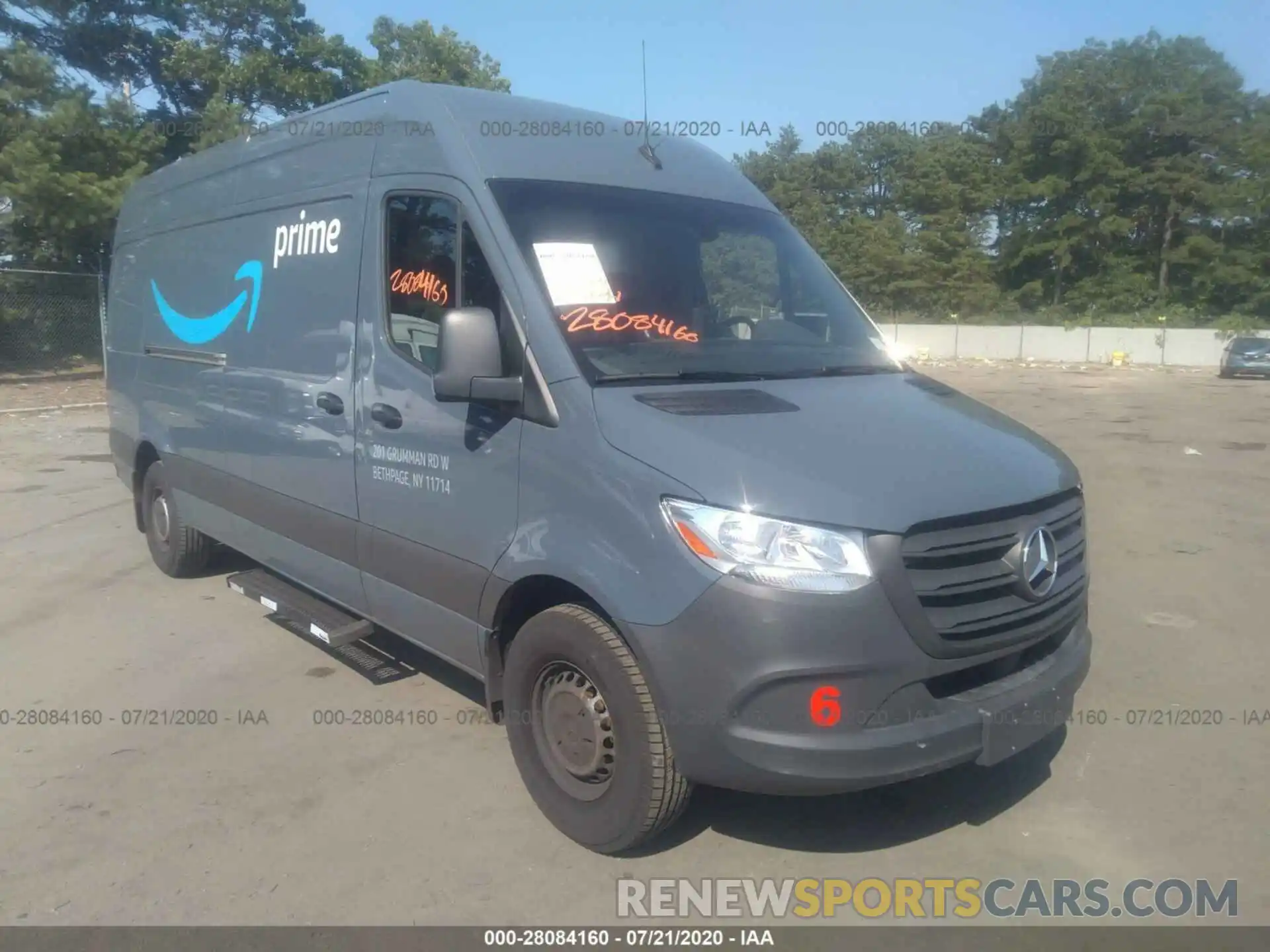 1 Фотография поврежденного автомобиля WD4PF1CD9KP127413 MERCEDES-BENZ SPRINTER VAN 2019