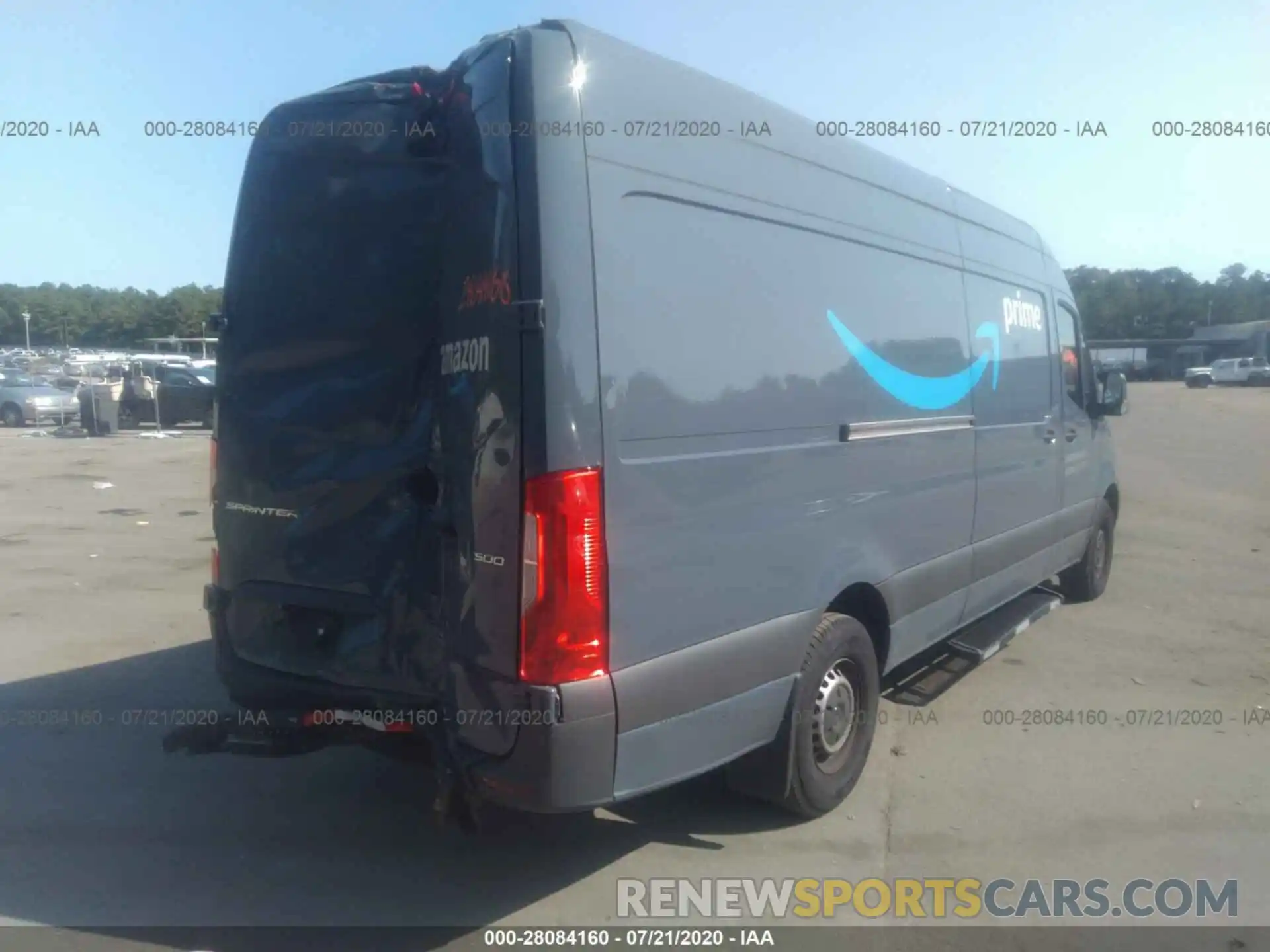 4 Фотография поврежденного автомобиля WD4PF1CD9KP127413 MERCEDES-BENZ SPRINTER VAN 2019