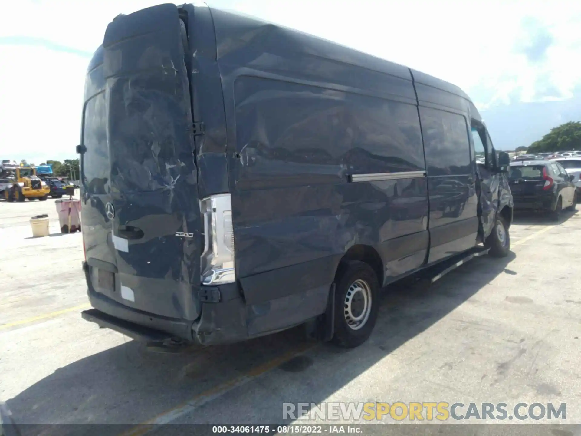 4 Фотография поврежденного автомобиля WD4PF1CD9KP133051 MERCEDES-BENZ SPRINTER VAN 2019