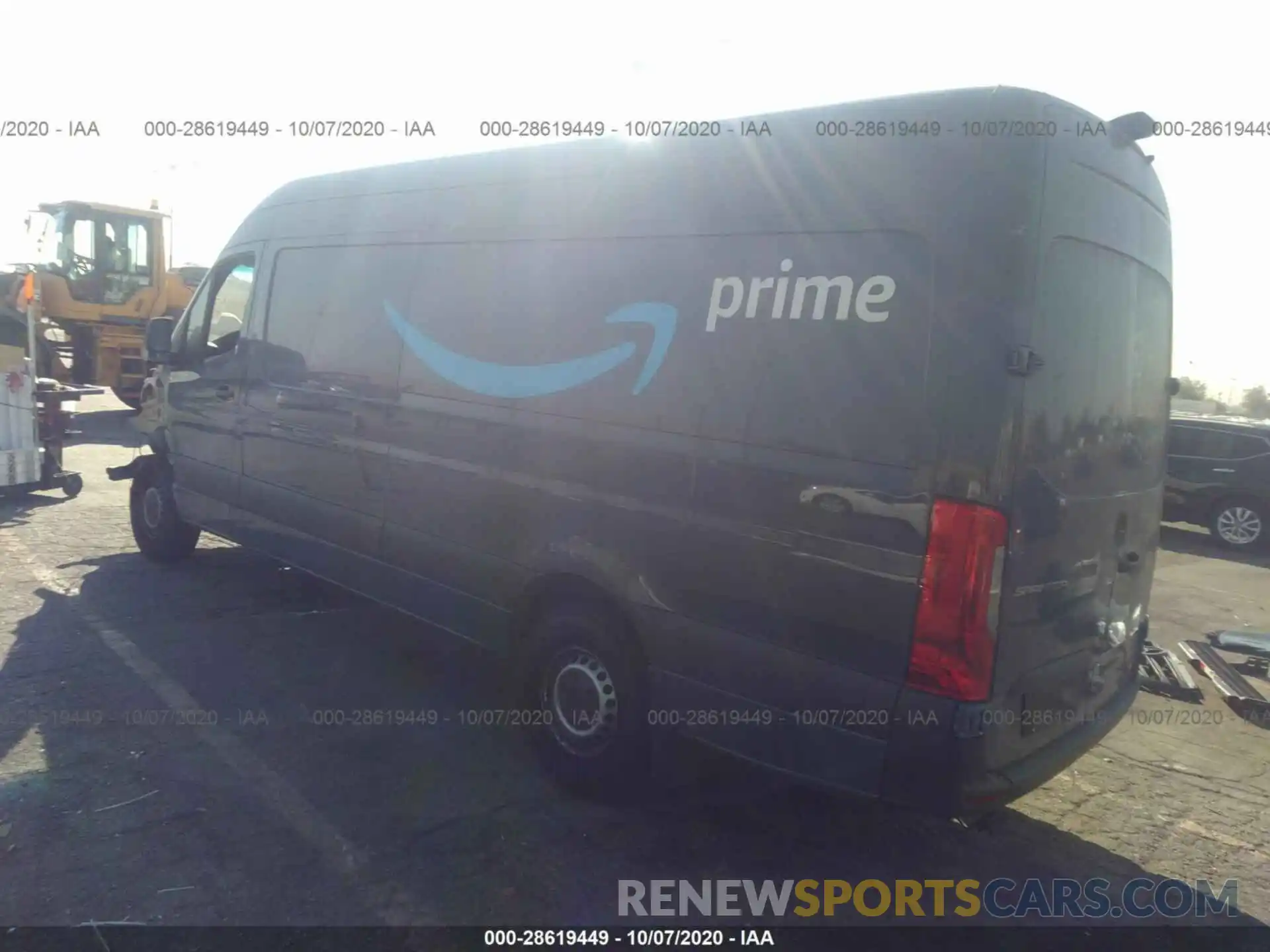 3 Photograph of a damaged car WD4PF1CD9KP136368 MERCEDES-BENZ SPRINTER VAN 2019