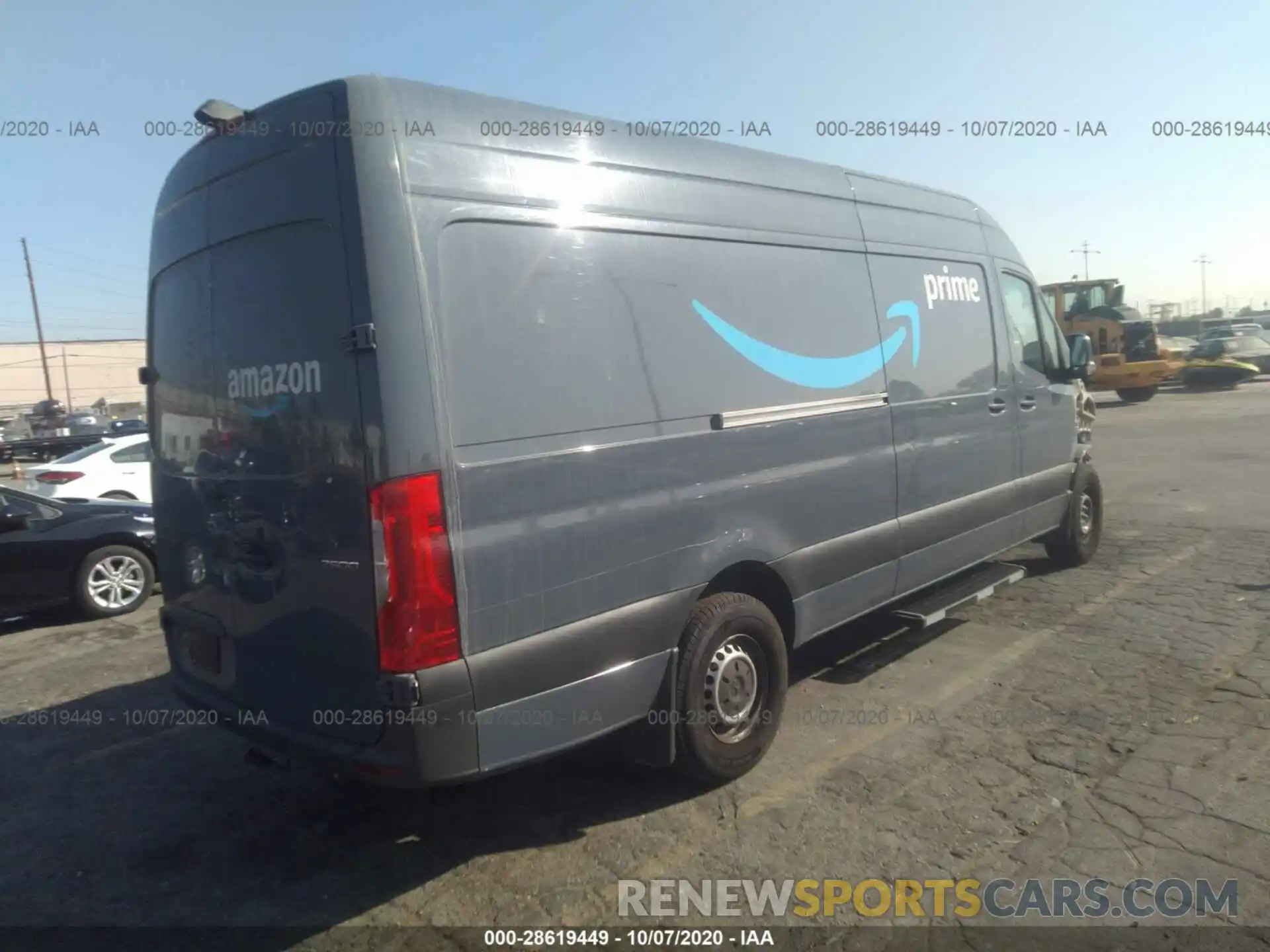 4 Фотография поврежденного автомобиля WD4PF1CD9KP136368 MERCEDES-BENZ SPRINTER VAN 2019