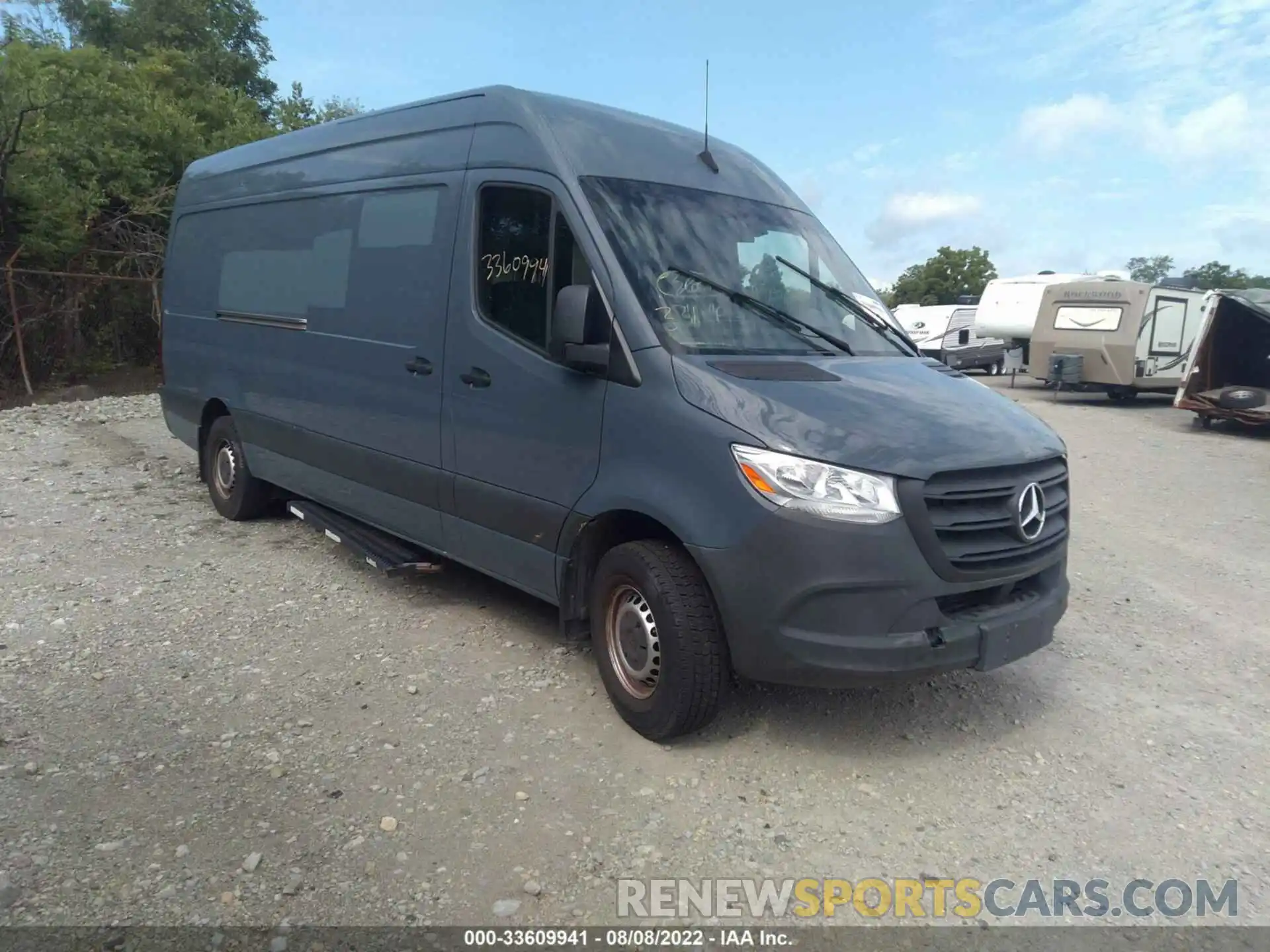 1 Фотография поврежденного автомобиля WD4PF1CD9KP141425 MERCEDES-BENZ SPRINTER VAN 2019