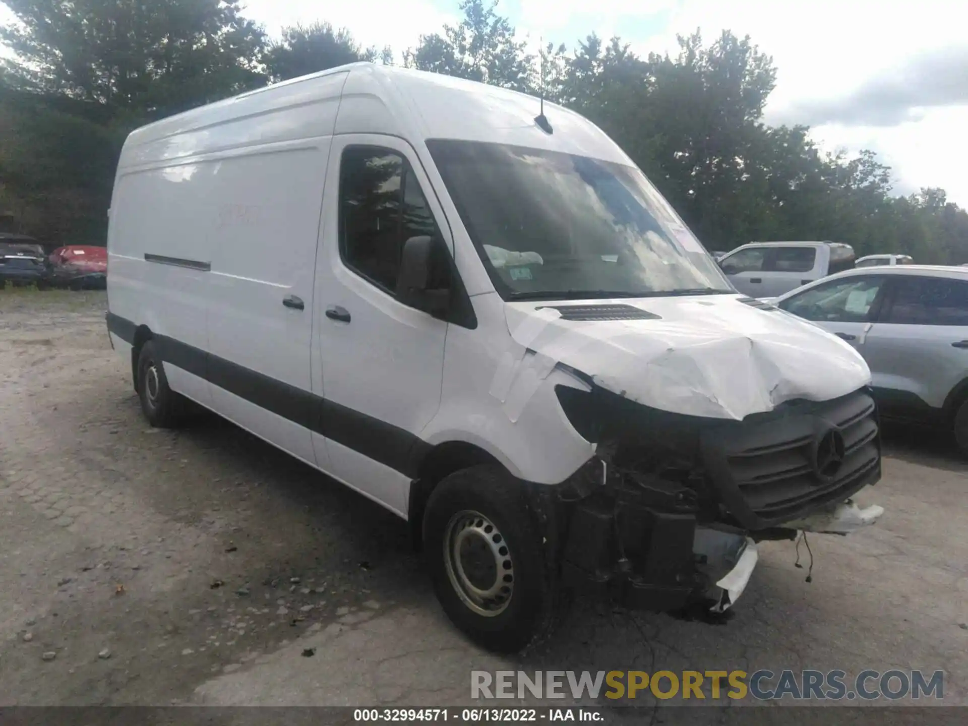 1 Photograph of a damaged car WD4PF1CD9KP168382 MERCEDES-BENZ SPRINTER VAN 2019