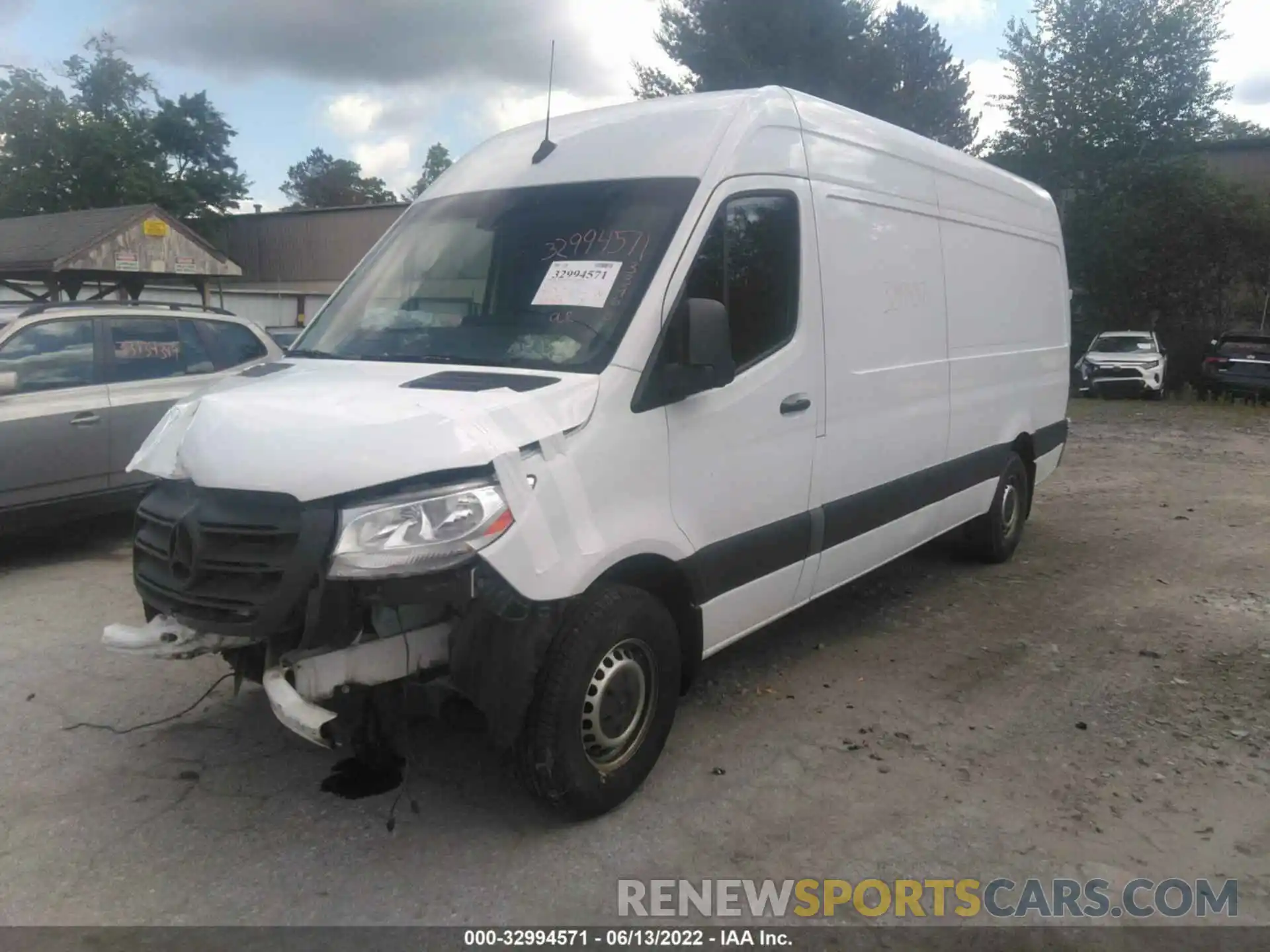 2 Photograph of a damaged car WD4PF1CD9KP168382 MERCEDES-BENZ SPRINTER VAN 2019