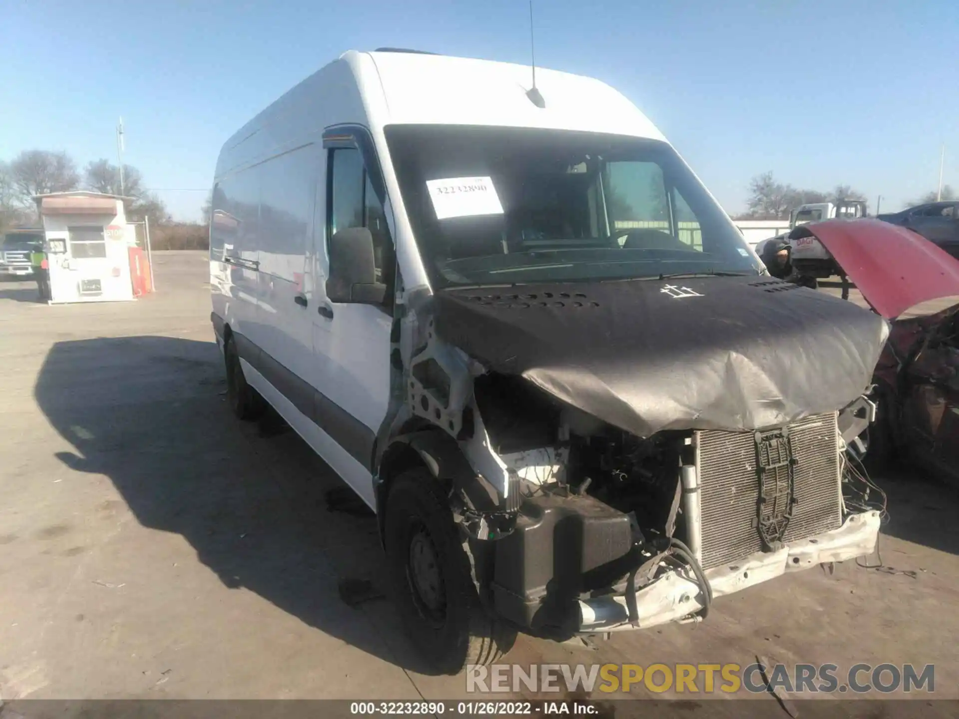 1 Photograph of a damaged car WD4PF1CD9KT002614 MERCEDES-BENZ SPRINTER VAN 2019