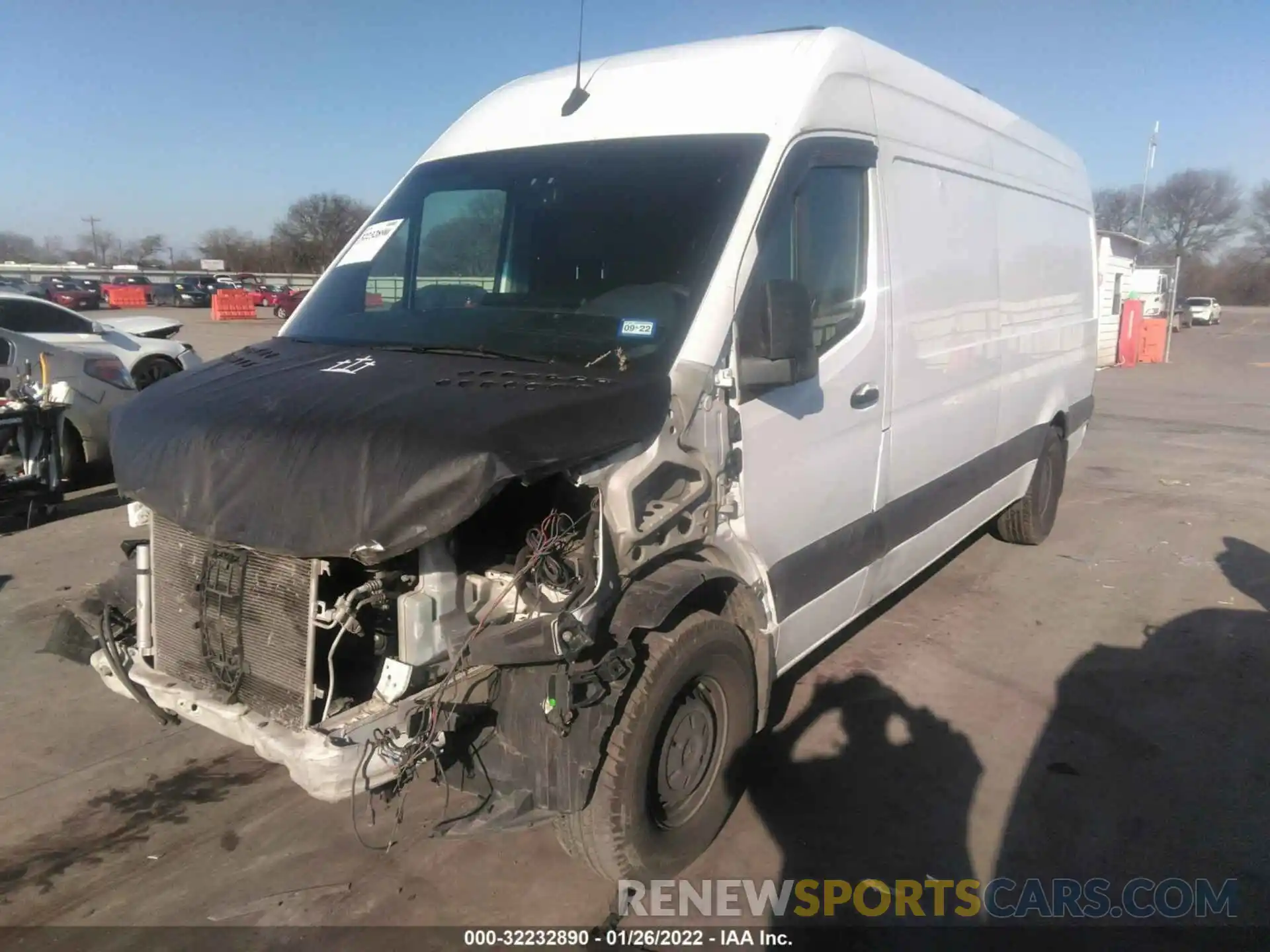 2 Фотография поврежденного автомобиля WD4PF1CD9KT002614 MERCEDES-BENZ SPRINTER VAN 2019