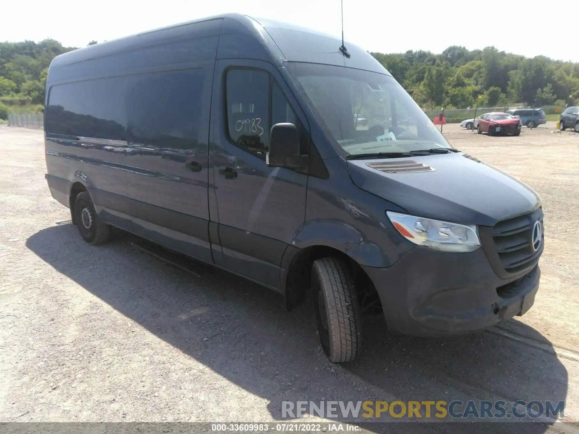 1 Photograph of a damaged car WD4PF1CD9KT012348 MERCEDES-BENZ SPRINTER VAN 2019