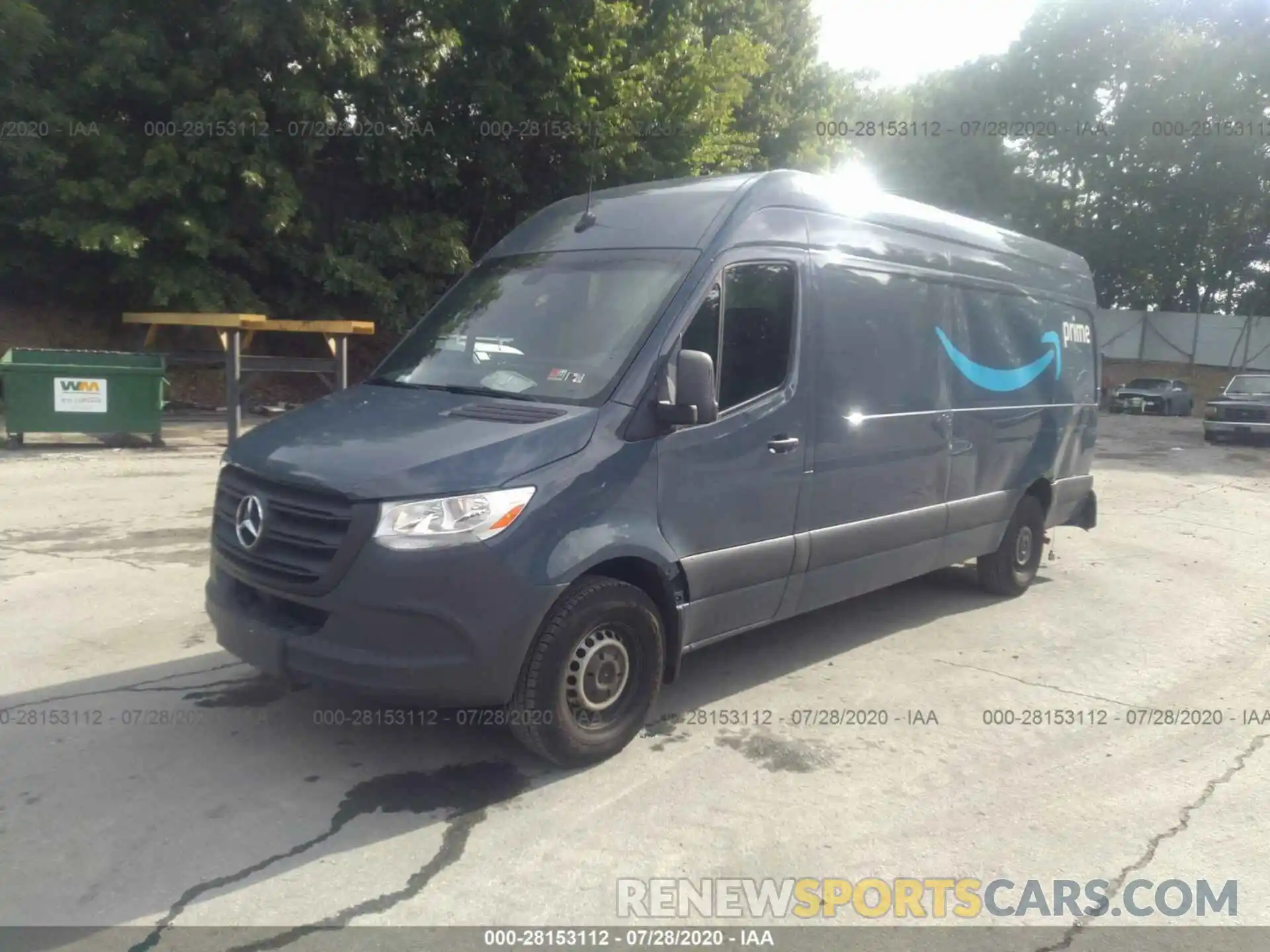 2 Фотография поврежденного автомобиля WD4PF1CDXKP136315 MERCEDES-BENZ SPRINTER VAN 2019