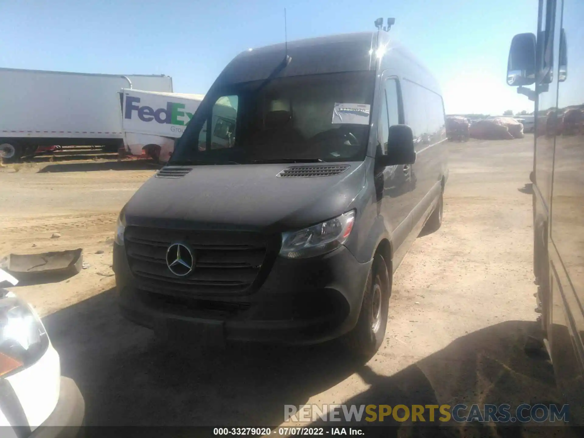 2 Photograph of a damaged car WD4PF1CDXKP143264 MERCEDES-BENZ SPRINTER VAN 2019