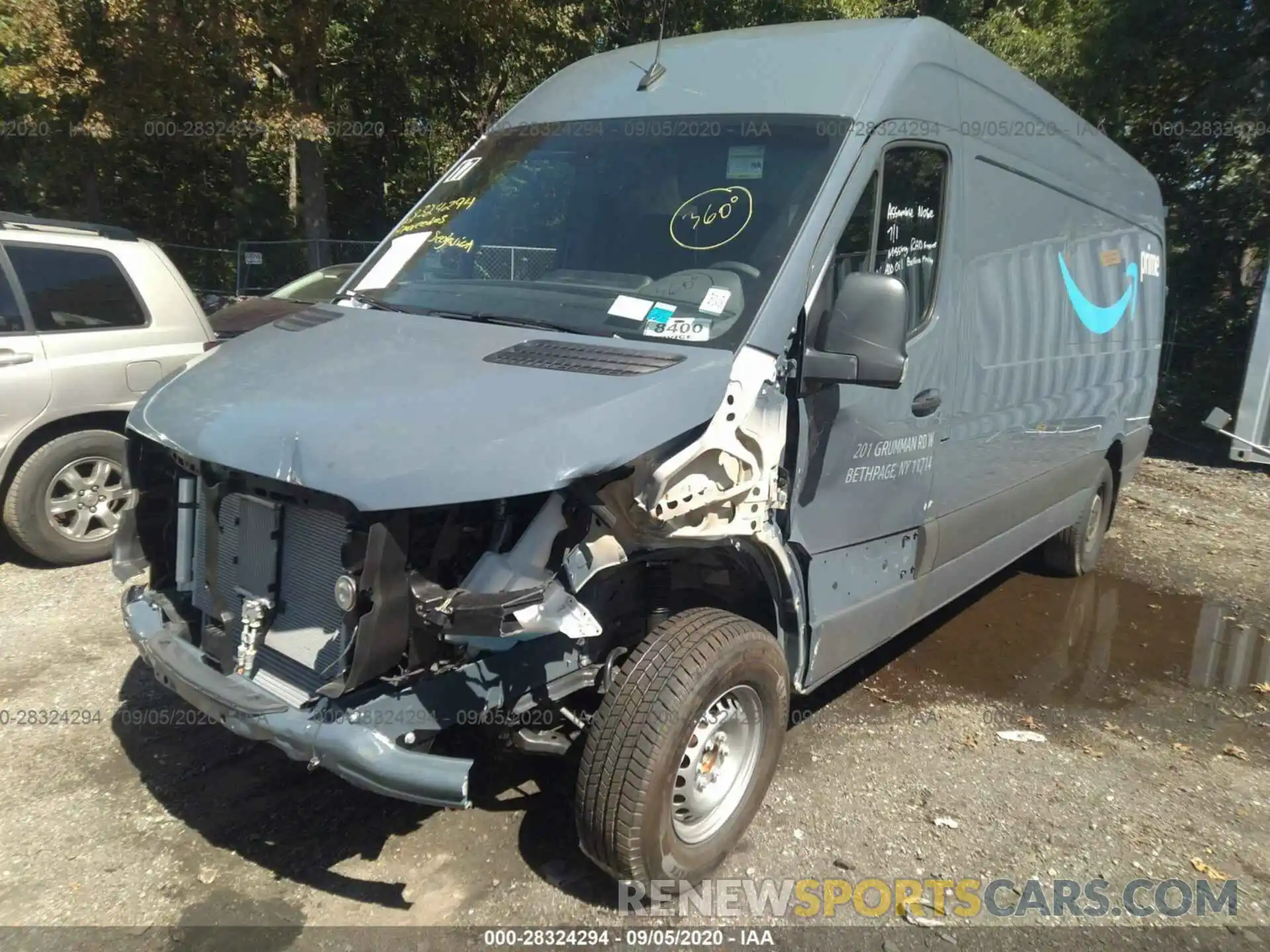 2 Photograph of a damaged car WD4PF1CDXKP146729 MERCEDES-BENZ SPRINTER VAN 2019