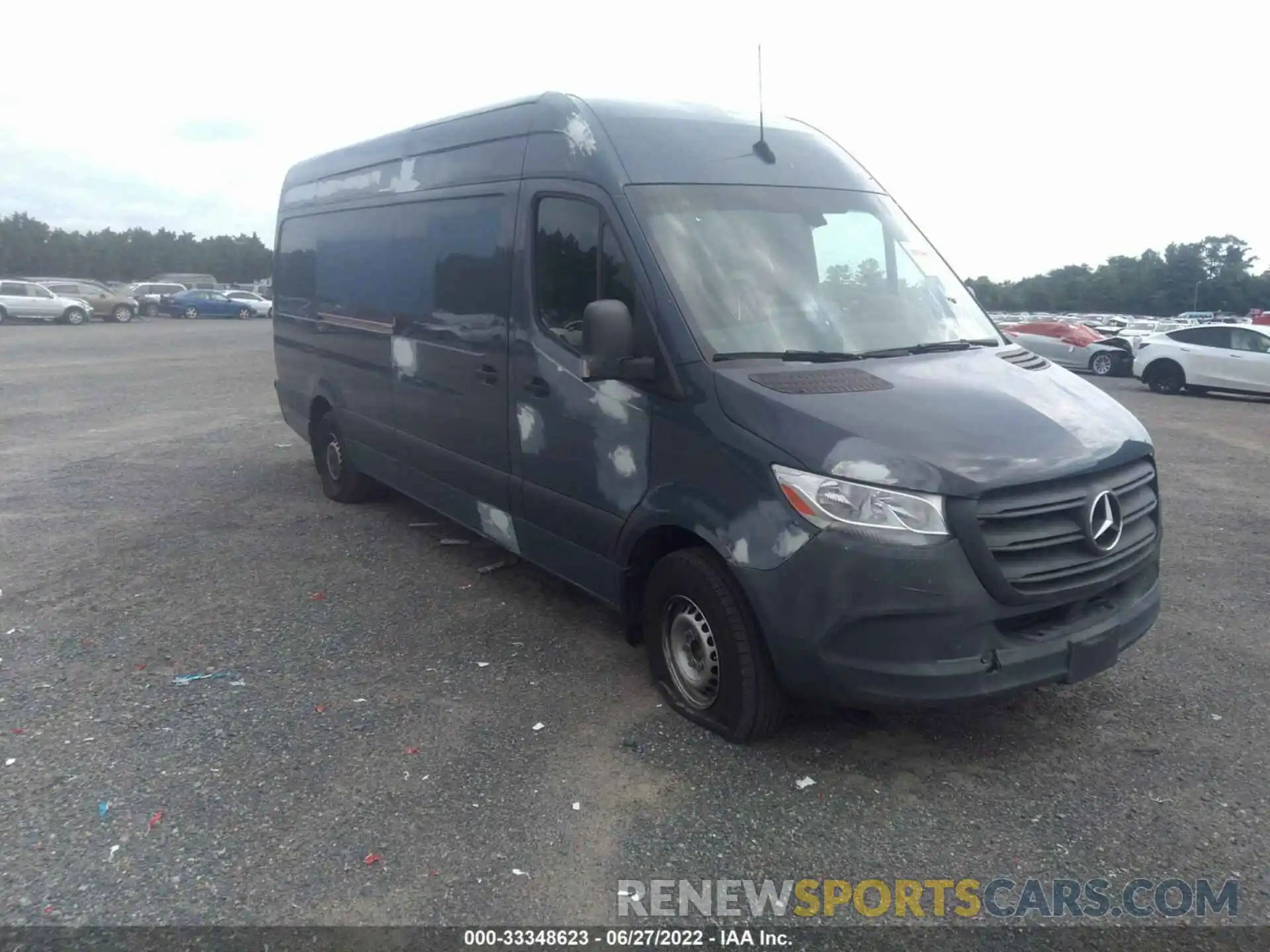 1 Photograph of a damaged car WD4PF1CDXKT006431 MERCEDES-BENZ SPRINTER VAN 2019