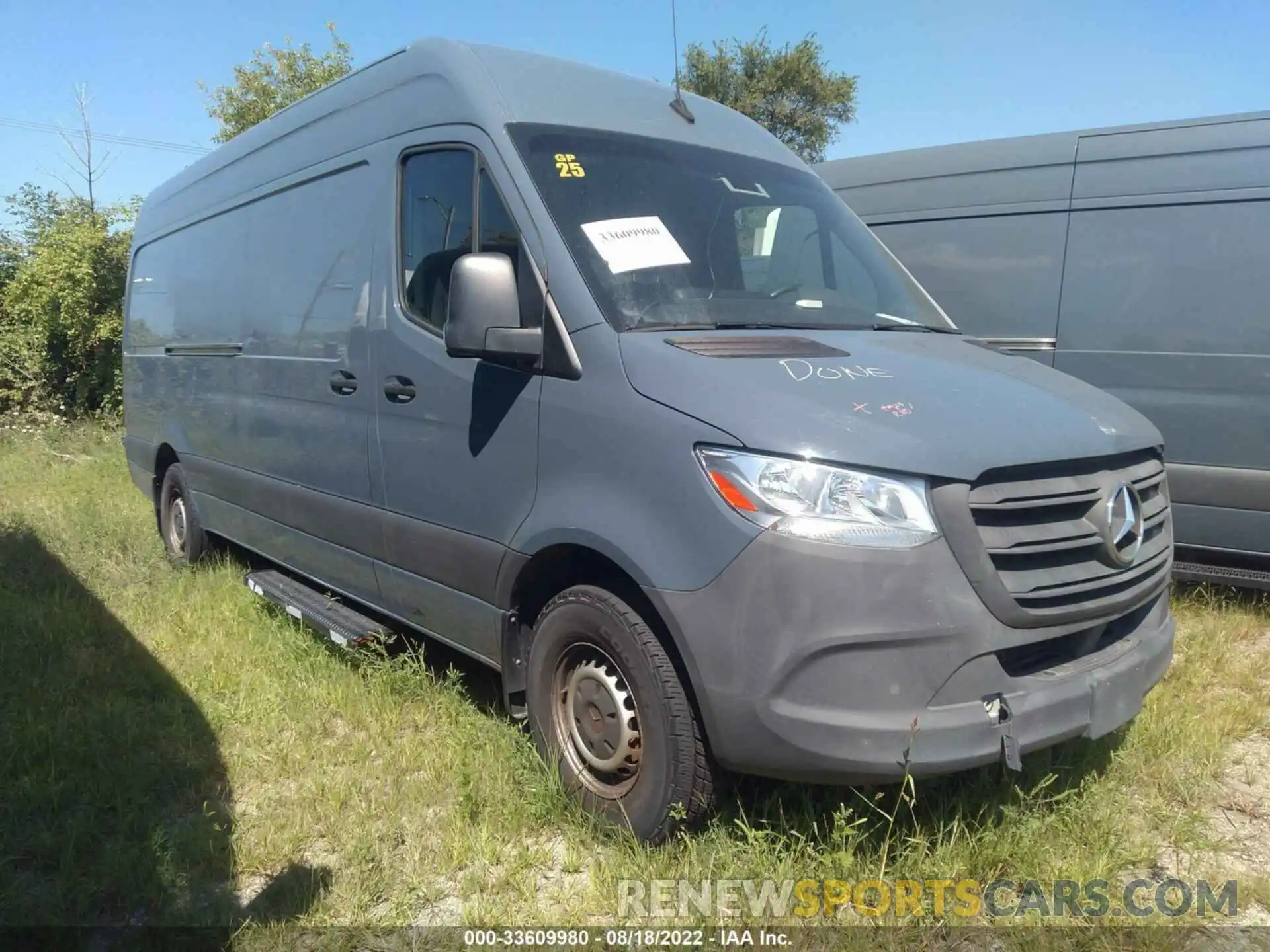 1 Photograph of a damaged car WD4PF1CDXKT012780 MERCEDES-BENZ SPRINTER VAN 2019