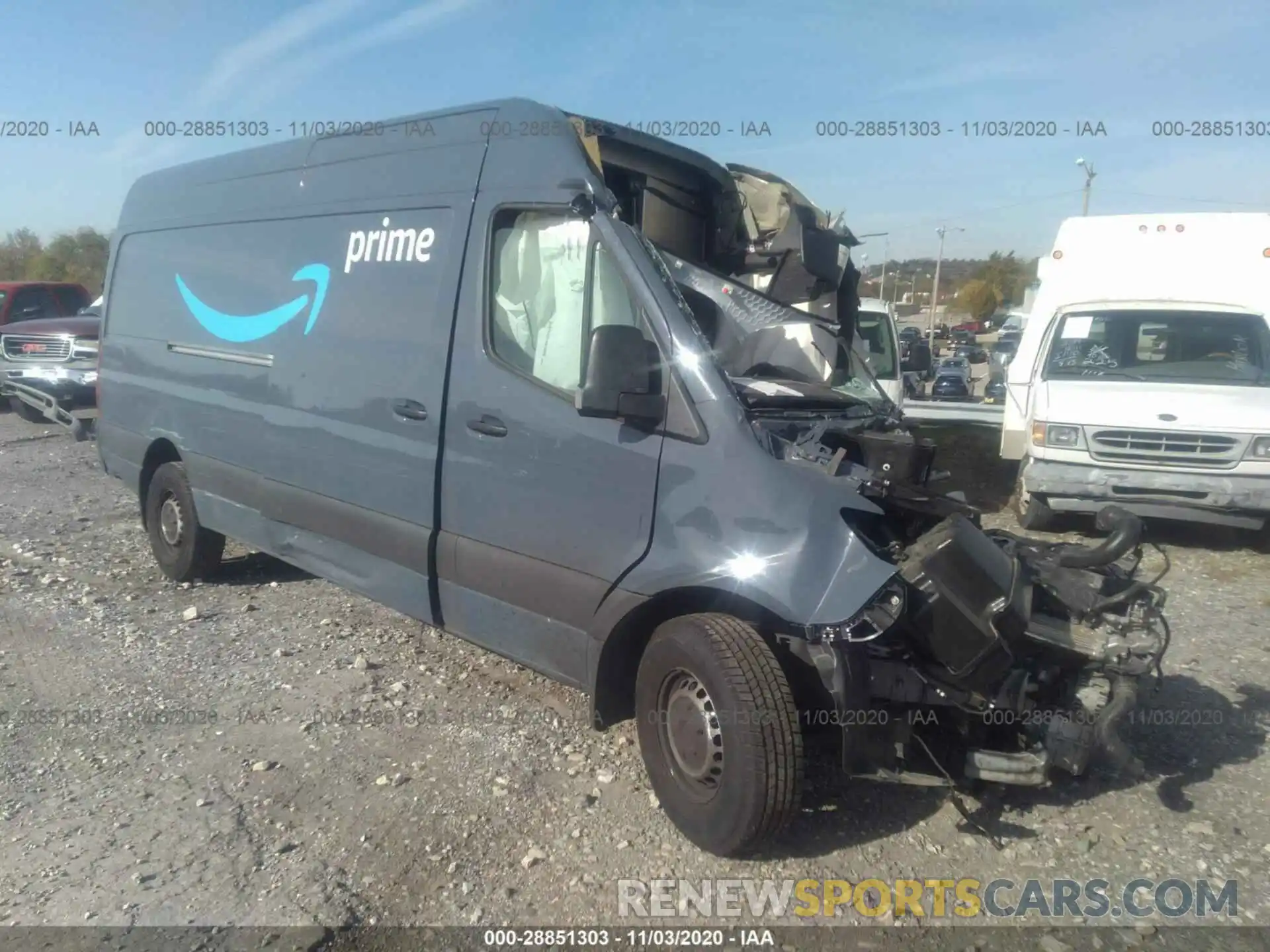 1 Photograph of a damaged car WD4PF1CDXKT012942 MERCEDES-BENZ SPRINTER VAN 2019