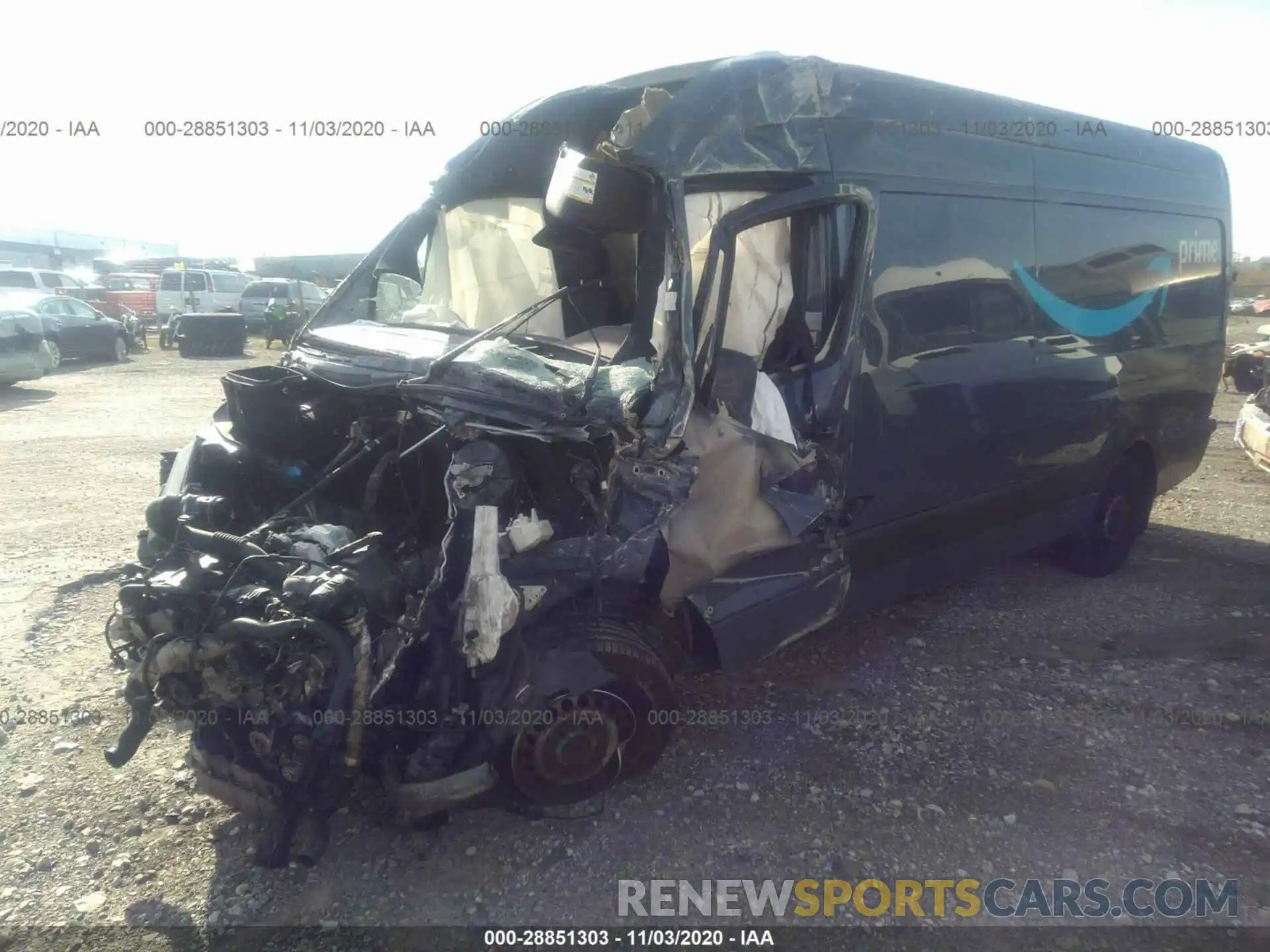 2 Photograph of a damaged car WD4PF1CDXKT012942 MERCEDES-BENZ SPRINTER VAN 2019