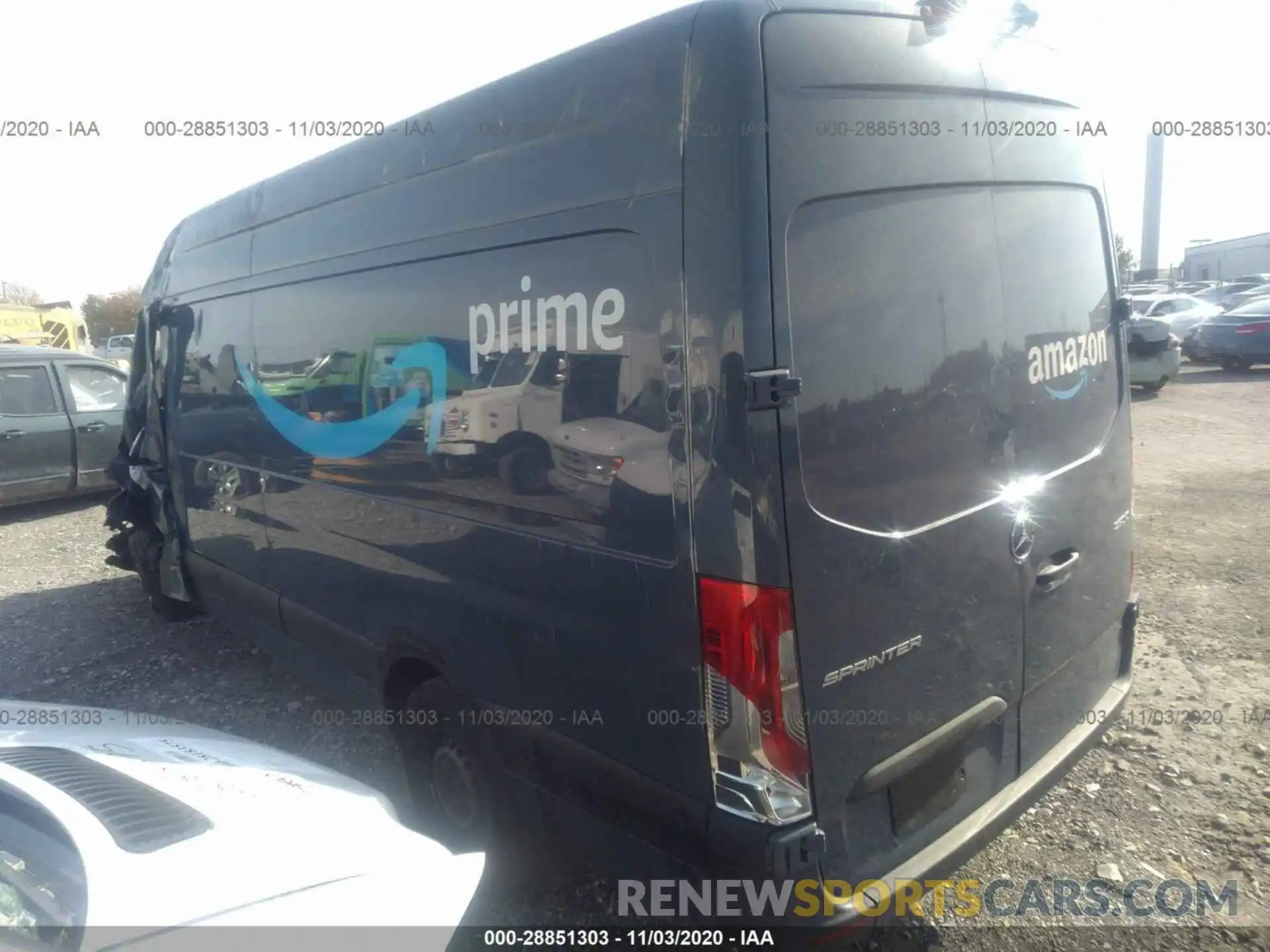 3 Photograph of a damaged car WD4PF1CDXKT012942 MERCEDES-BENZ SPRINTER VAN 2019