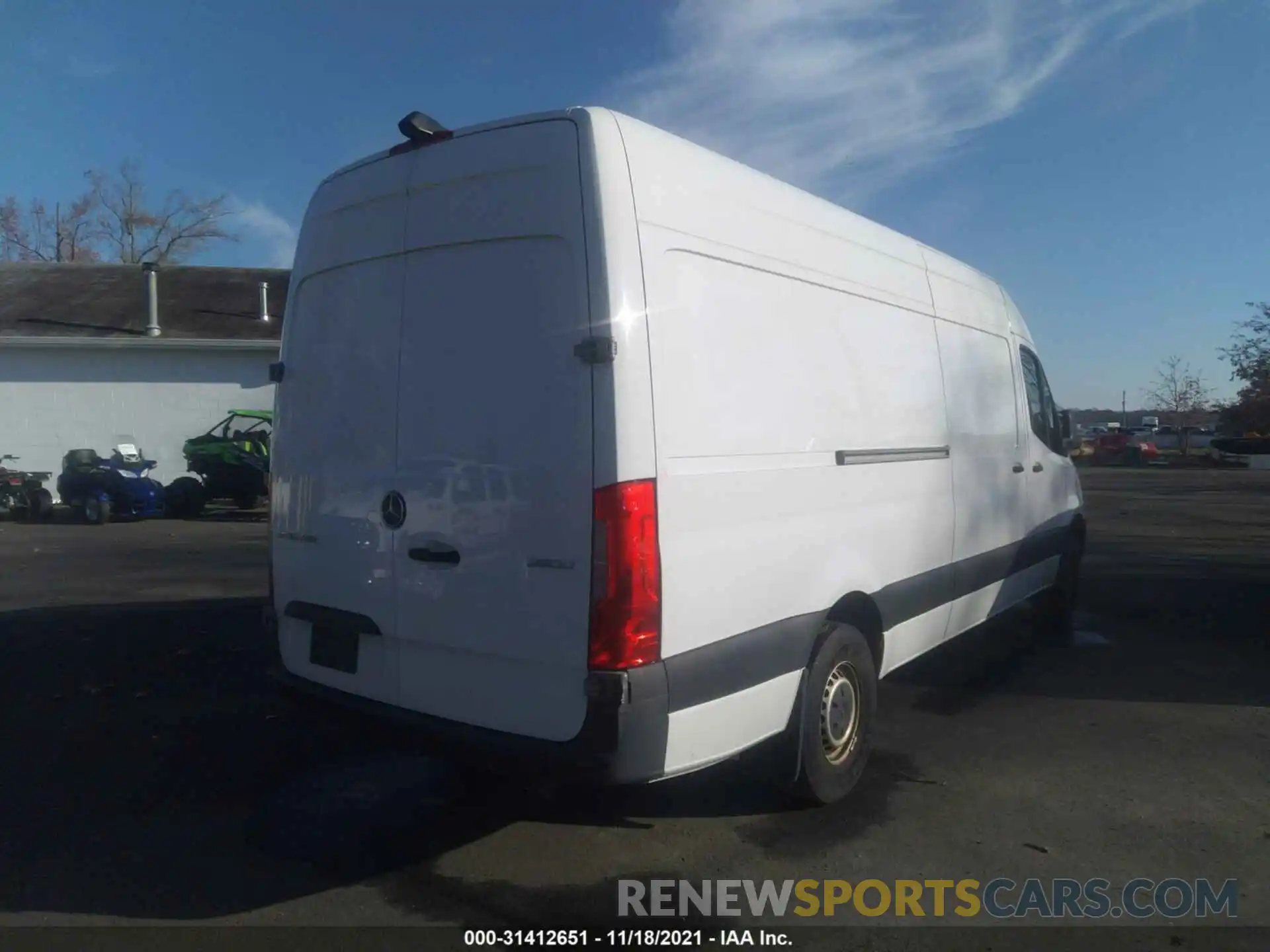 4 Фотография поврежденного автомобиля WD4PF1ED1KT008128 MERCEDES-BENZ SPRINTER VAN 2019