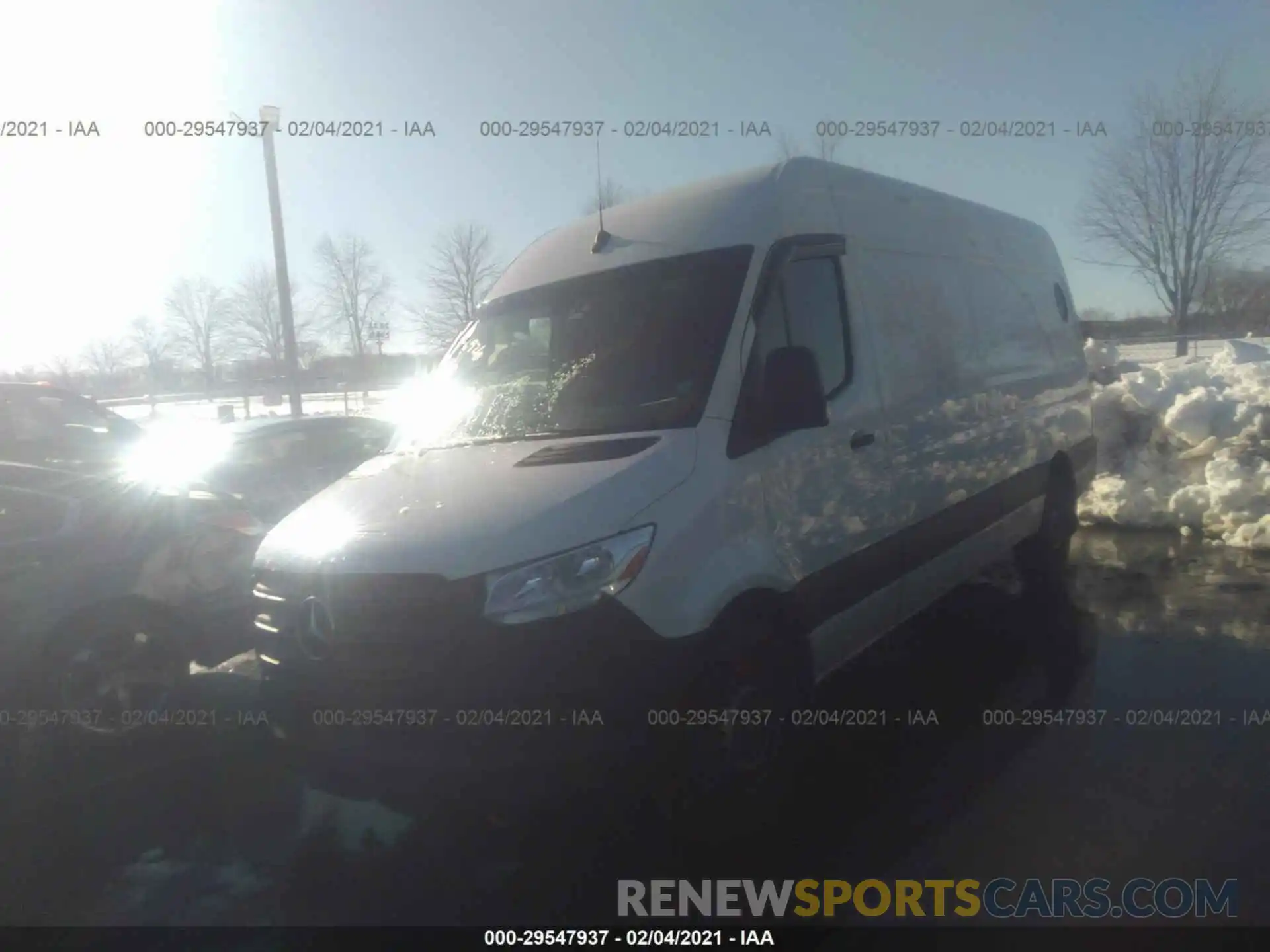 2 Photograph of a damaged car WD4PF1ED1KT013460 MERCEDES-BENZ SPRINTER VAN 2019