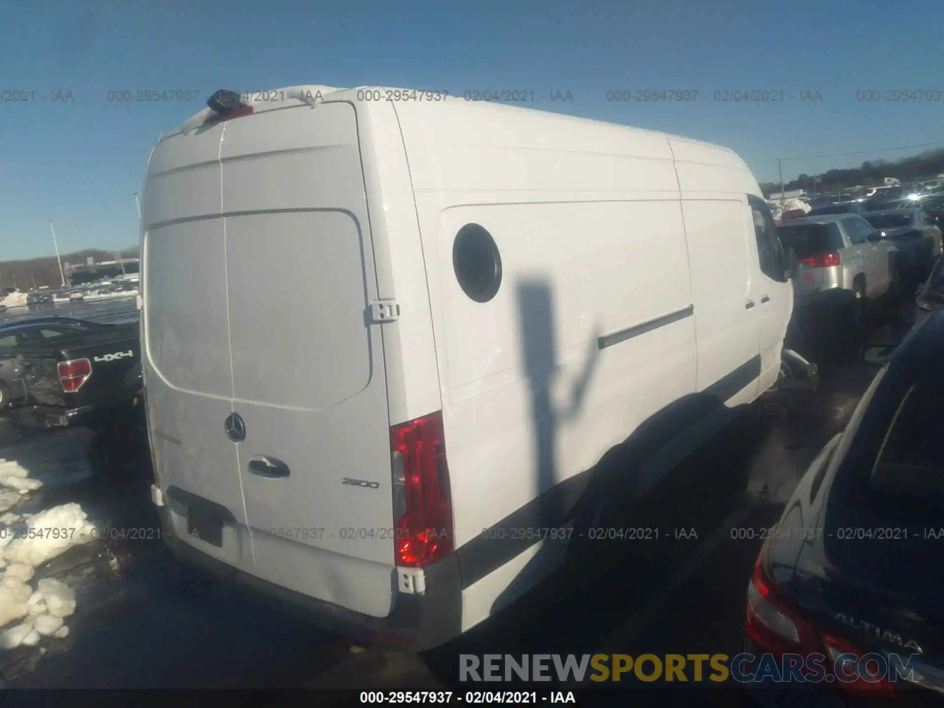 4 Фотография поврежденного автомобиля WD4PF1ED1KT013460 MERCEDES-BENZ SPRINTER VAN 2019