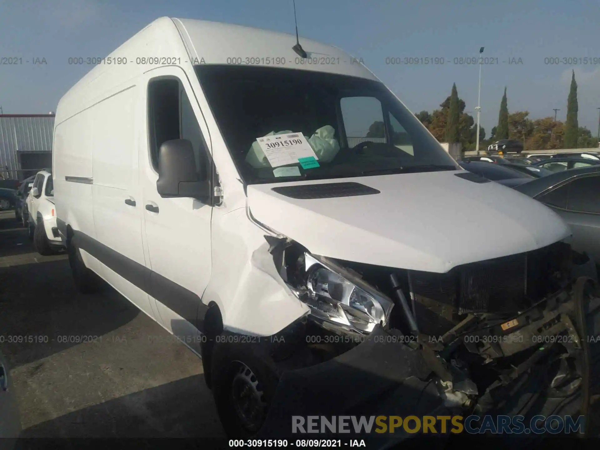 1 Photograph of a damaged car WD4PF1ED3KT008678 MERCEDES-BENZ SPRINTER VAN 2019