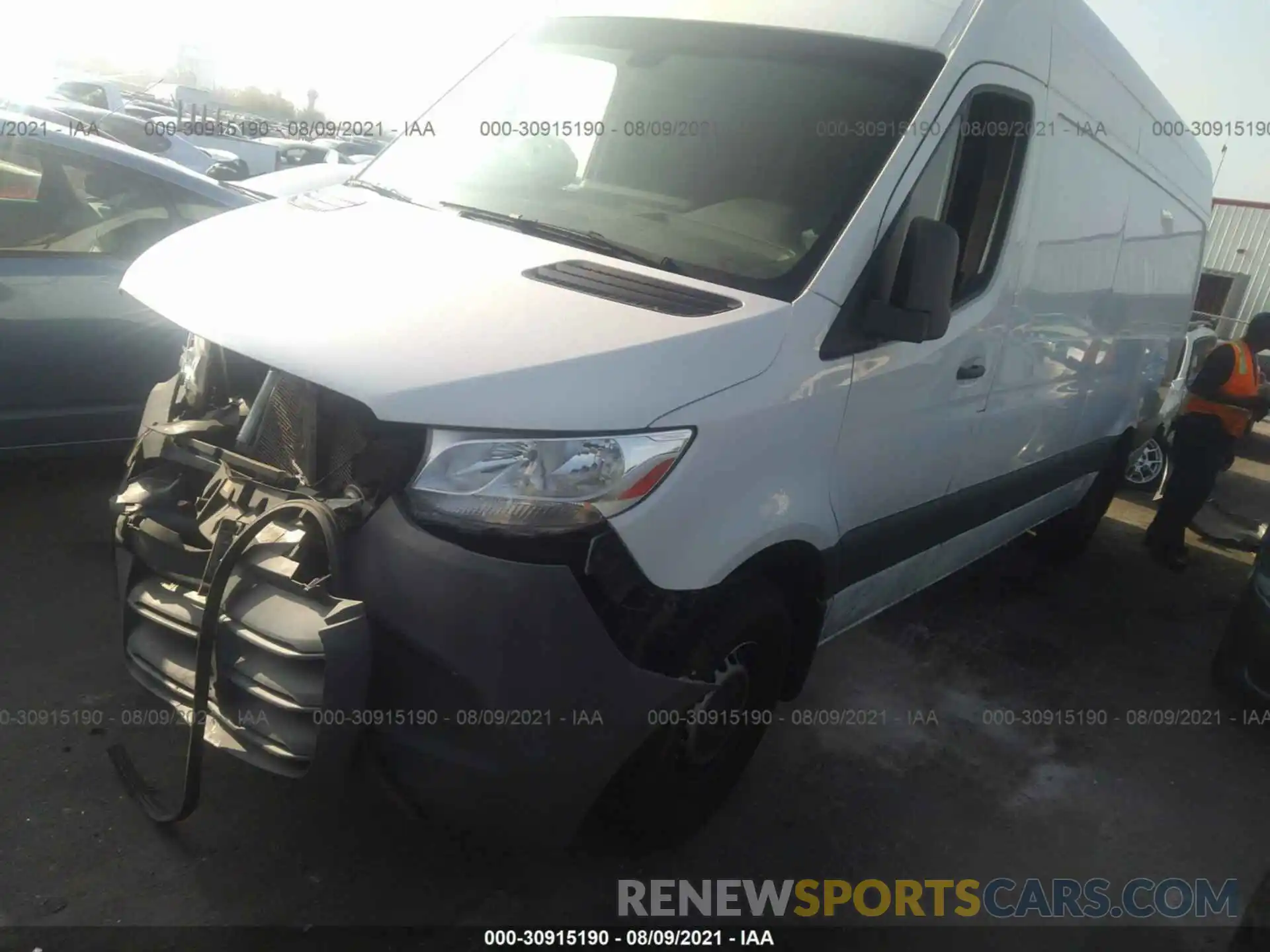 2 Photograph of a damaged car WD4PF1ED3KT008678 MERCEDES-BENZ SPRINTER VAN 2019