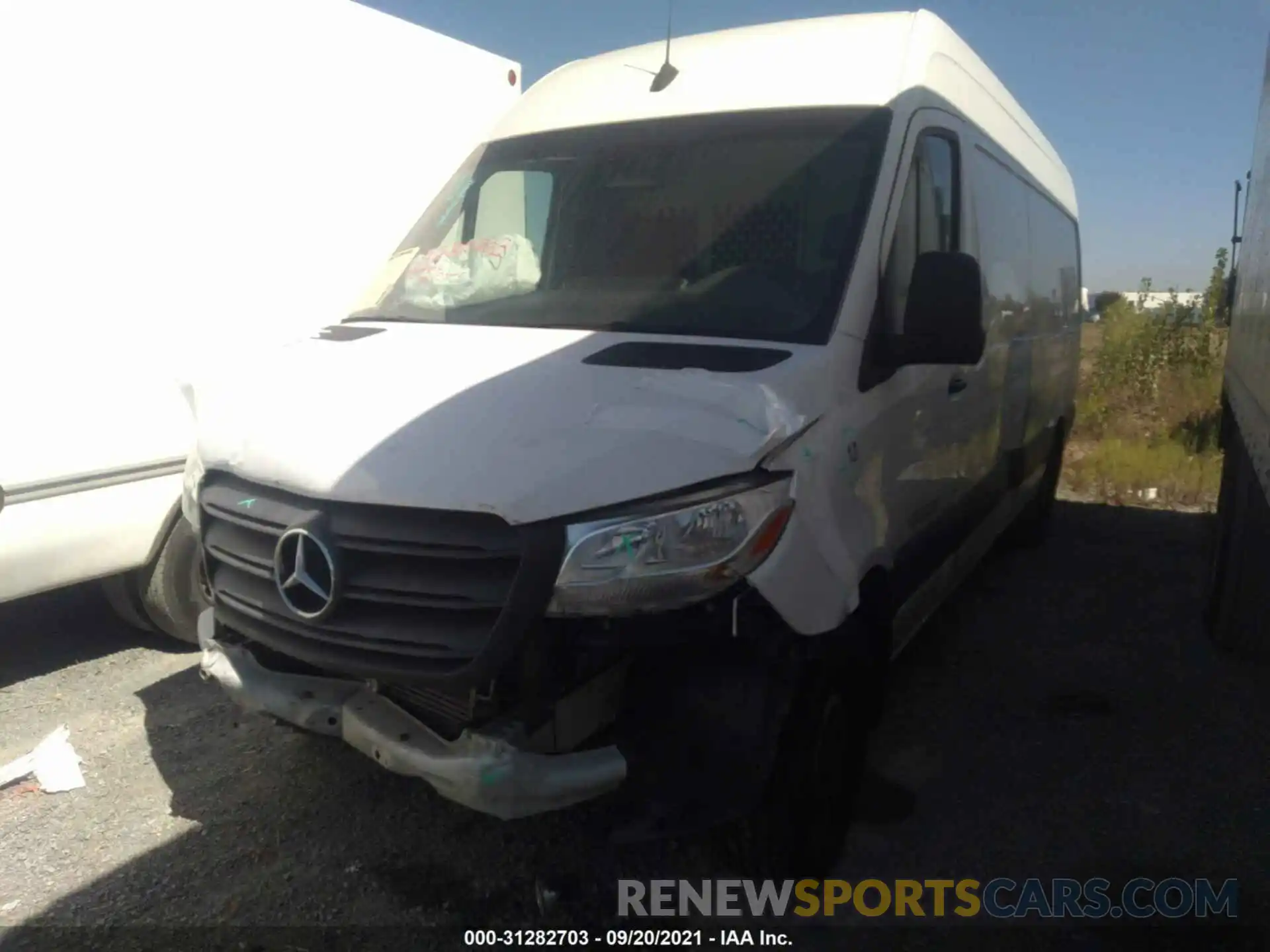 2 Photograph of a damaged car WD4PF1ED4KT013727 MERCEDES-BENZ SPRINTER VAN 2019