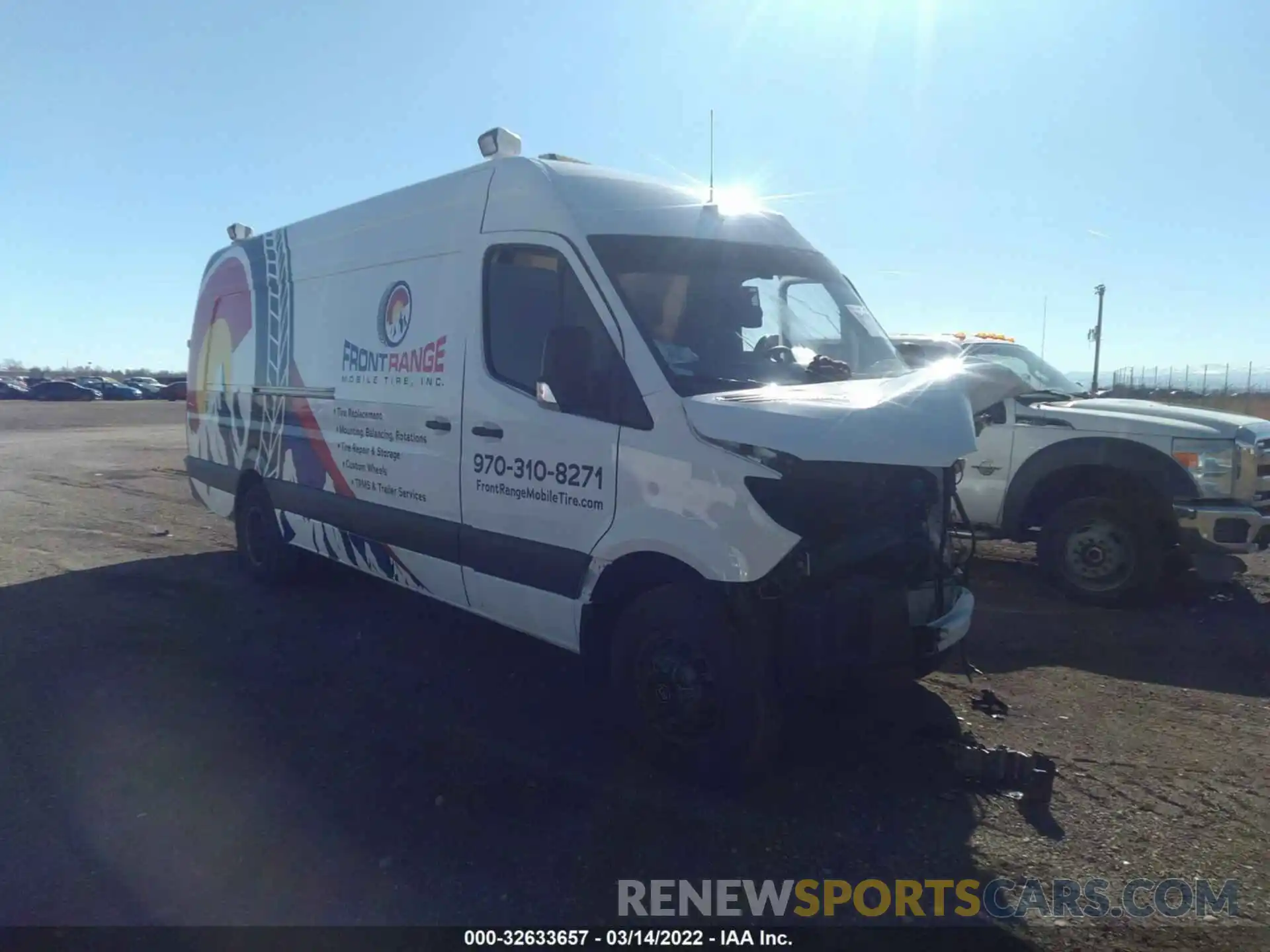 1 Photograph of a damaged car WD4PF4CD6KP164453 MERCEDES-BENZ SPRINTER VAN 2019