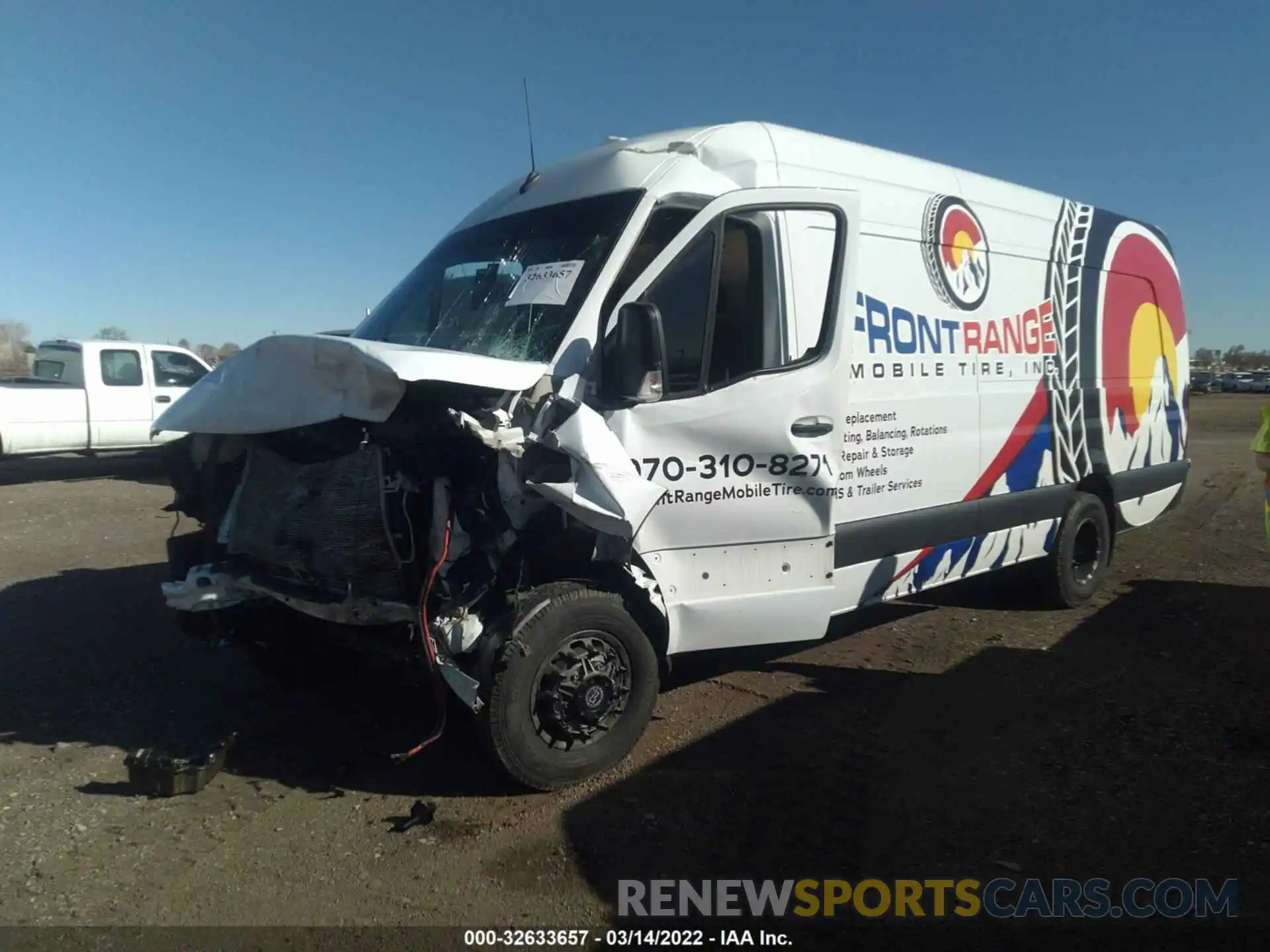 2 Photograph of a damaged car WD4PF4CD6KP164453 MERCEDES-BENZ SPRINTER VAN 2019