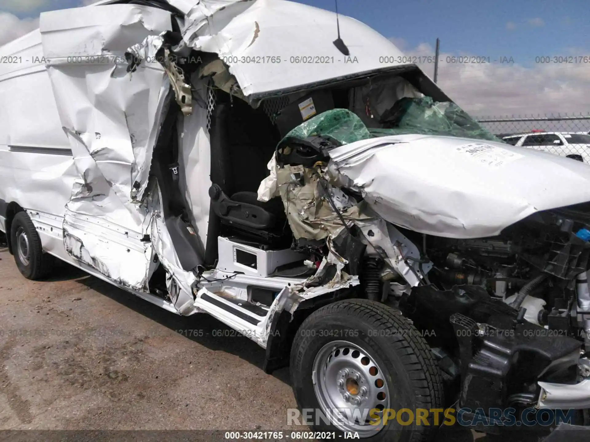 6 Photograph of a damaged car W1W4DCHY3LT039481 MERCEDES-BENZ SPRINTER VAN 2020