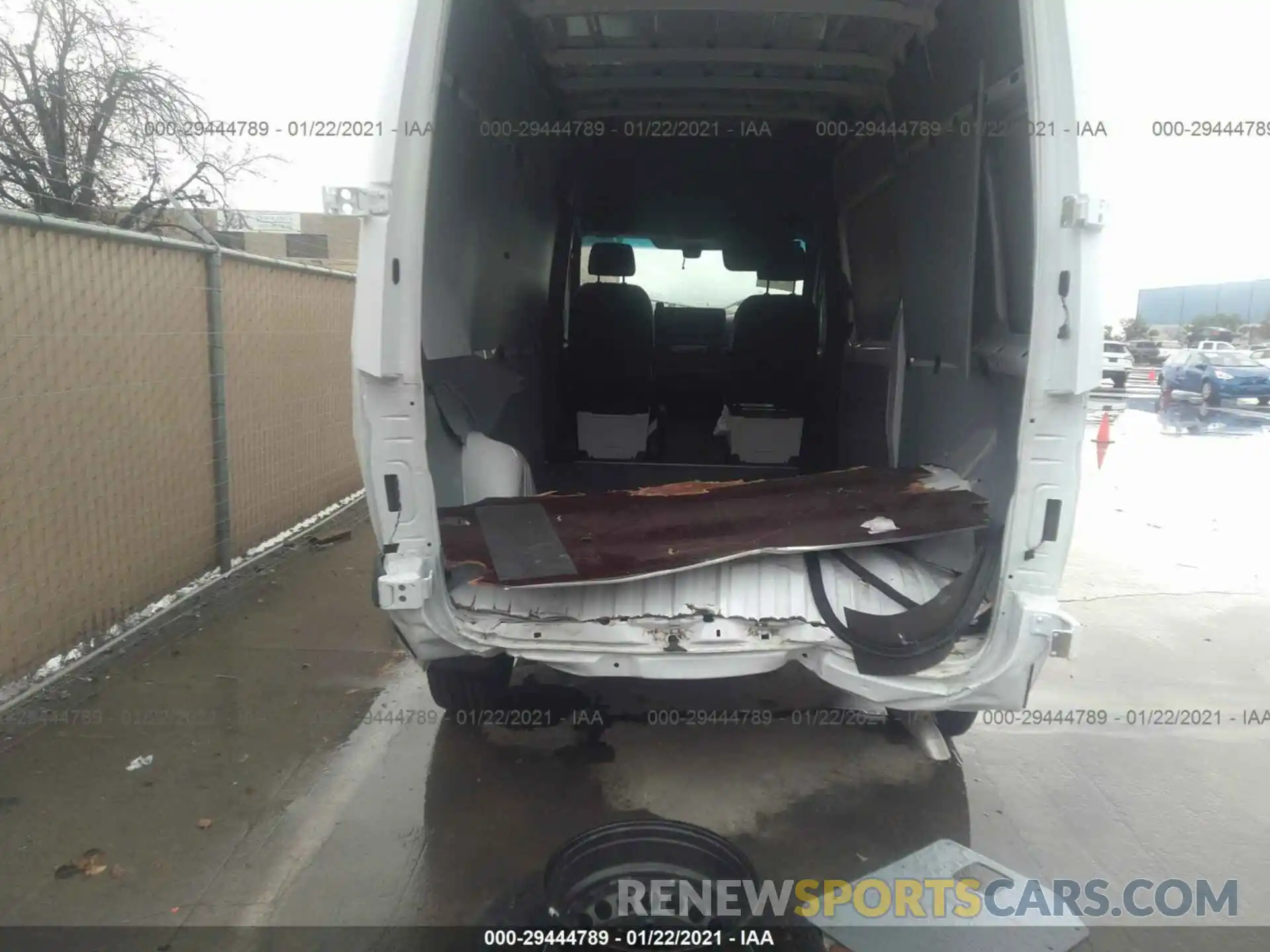 6 Photograph of a damaged car W1W4EBHY1LT027868 MERCEDES-BENZ SPRINTER VAN 2020